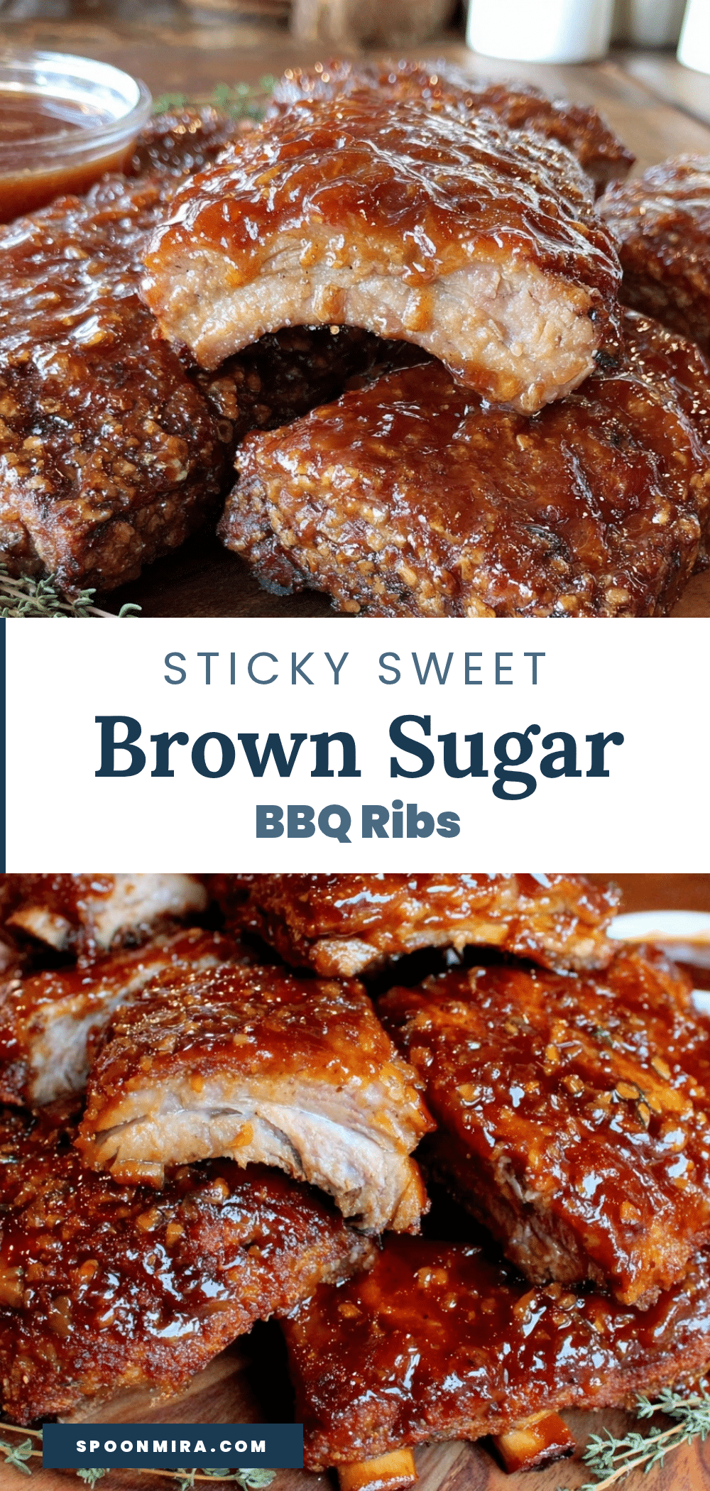 brown sugar honey glazed bbq ribs recipe