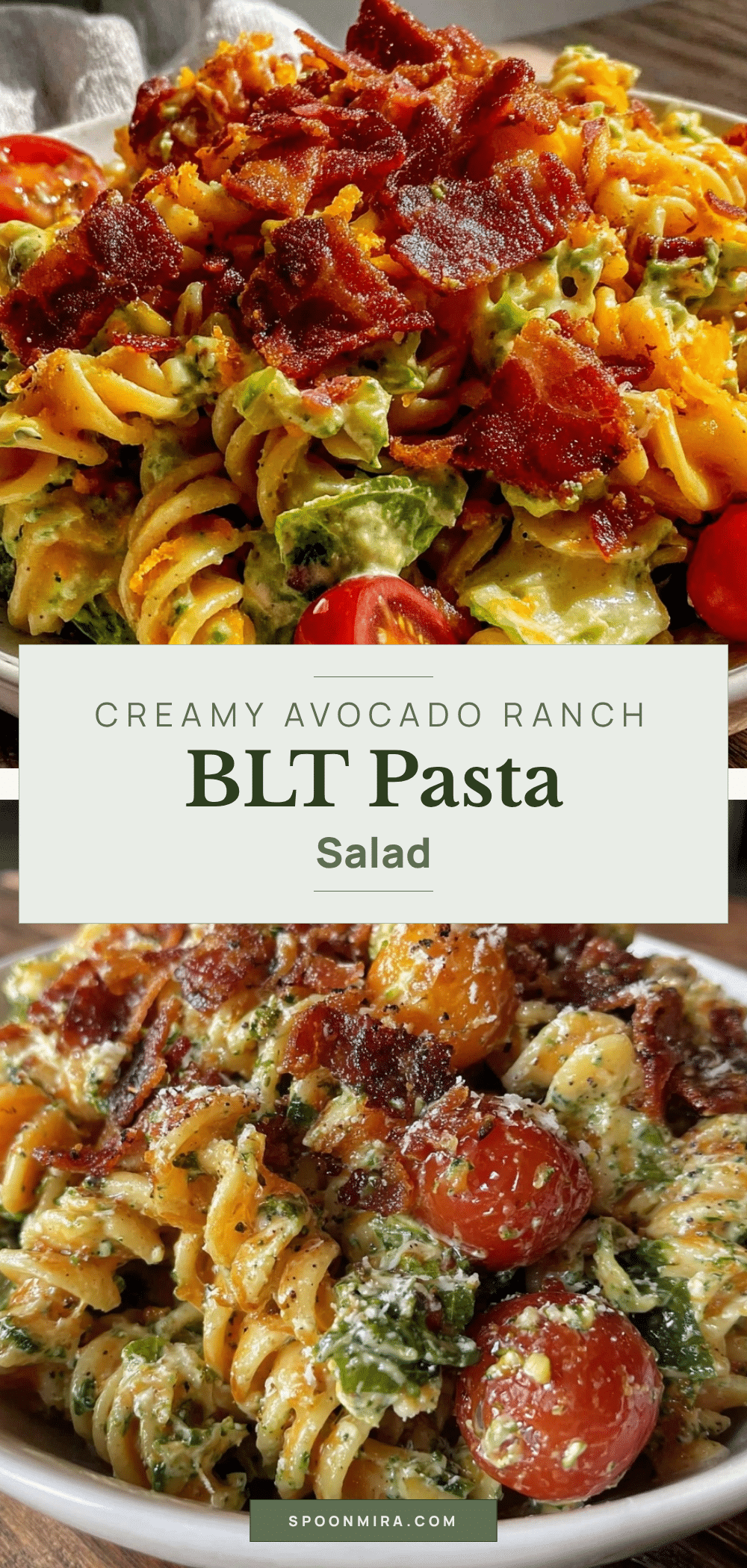 creamy blt pasta salad recipe