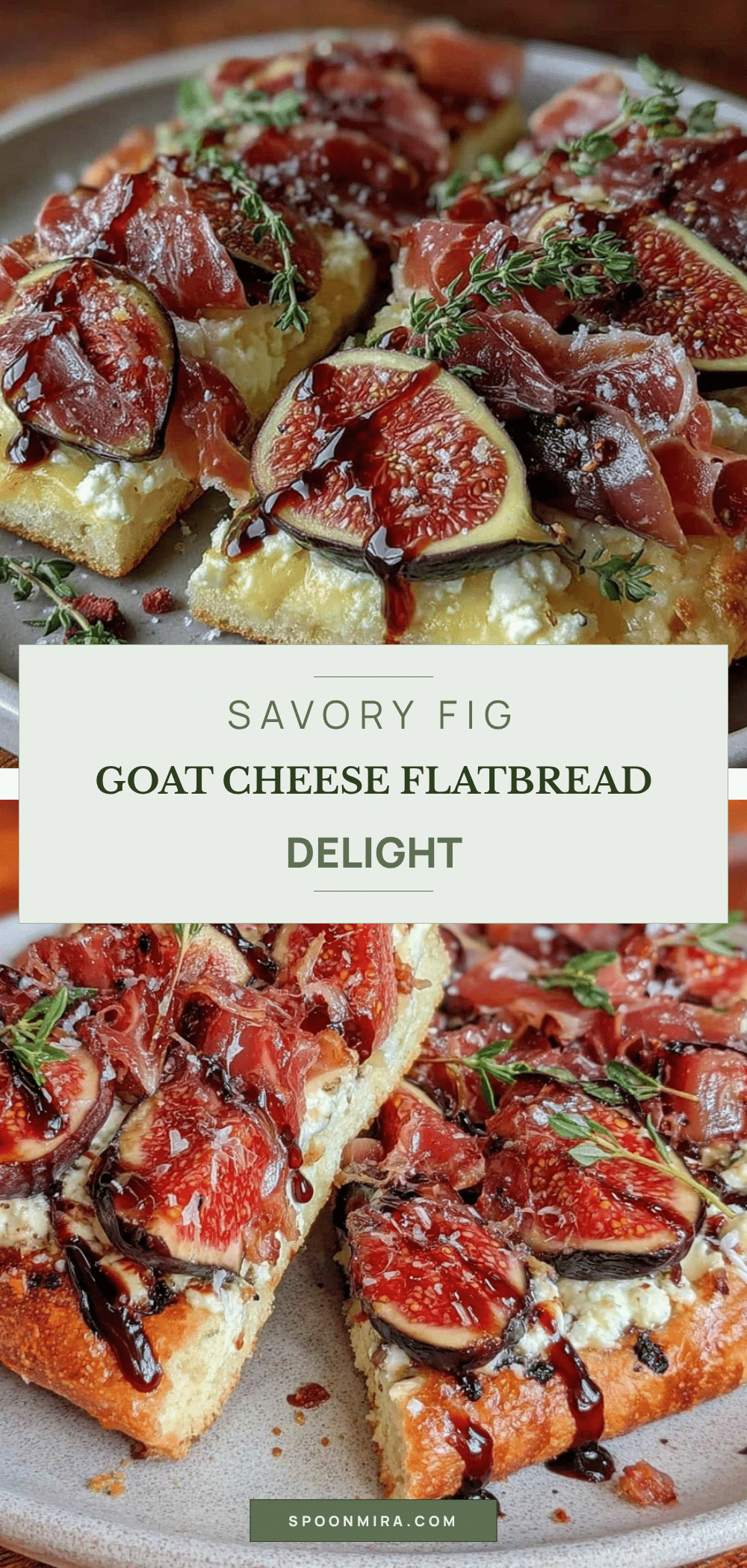 fig and goat cheese flatbread recipe