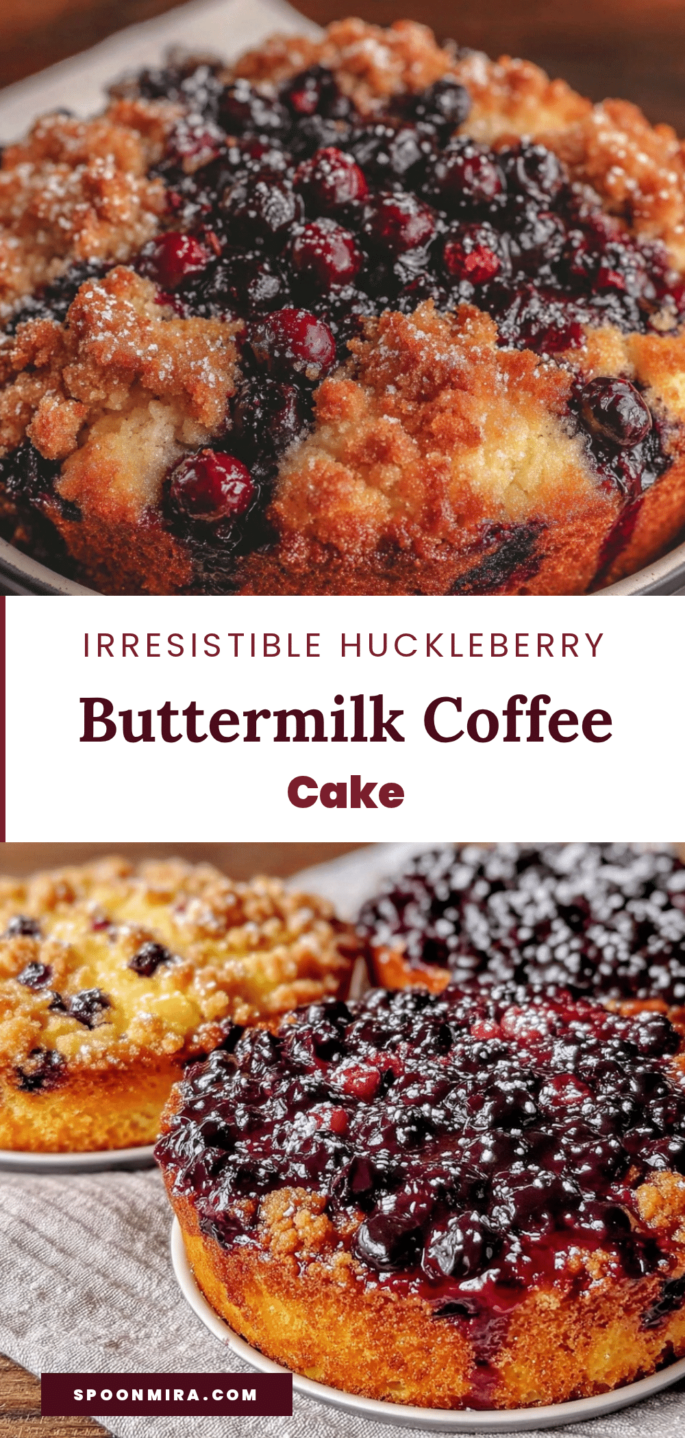 fresh huckleberry buttermilk coffee cake recipe