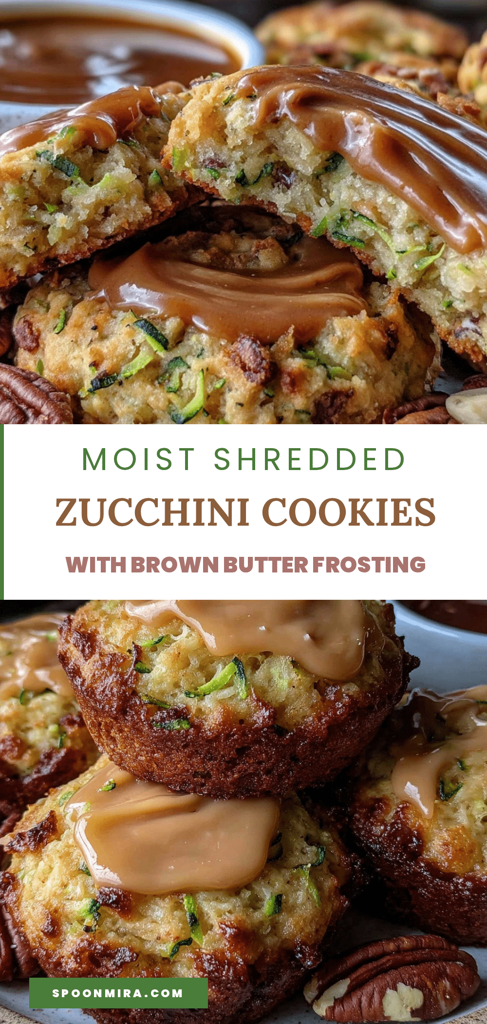 moist shredded zucchini cookies recipe