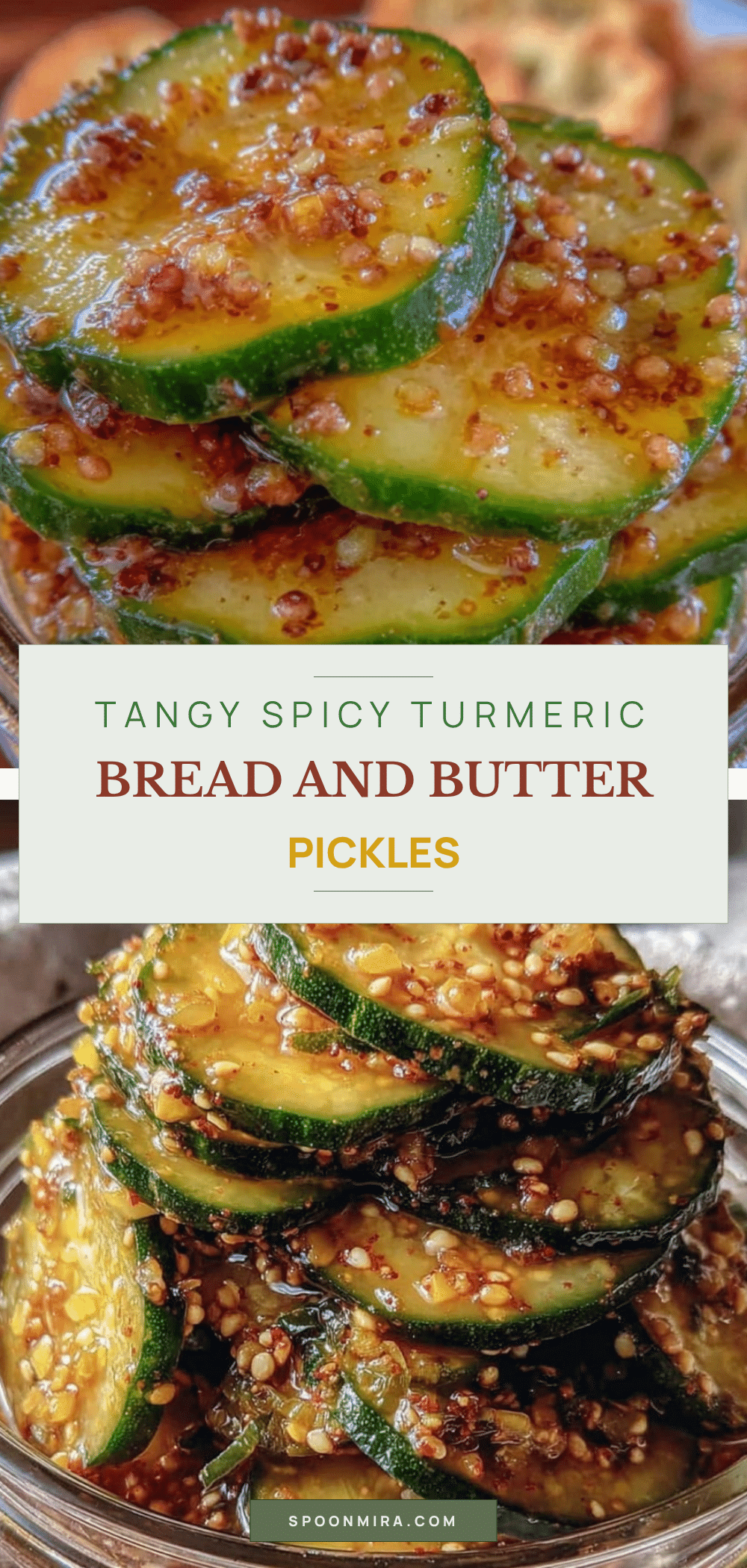 spicy bread and butter refrigerator pickles recipe