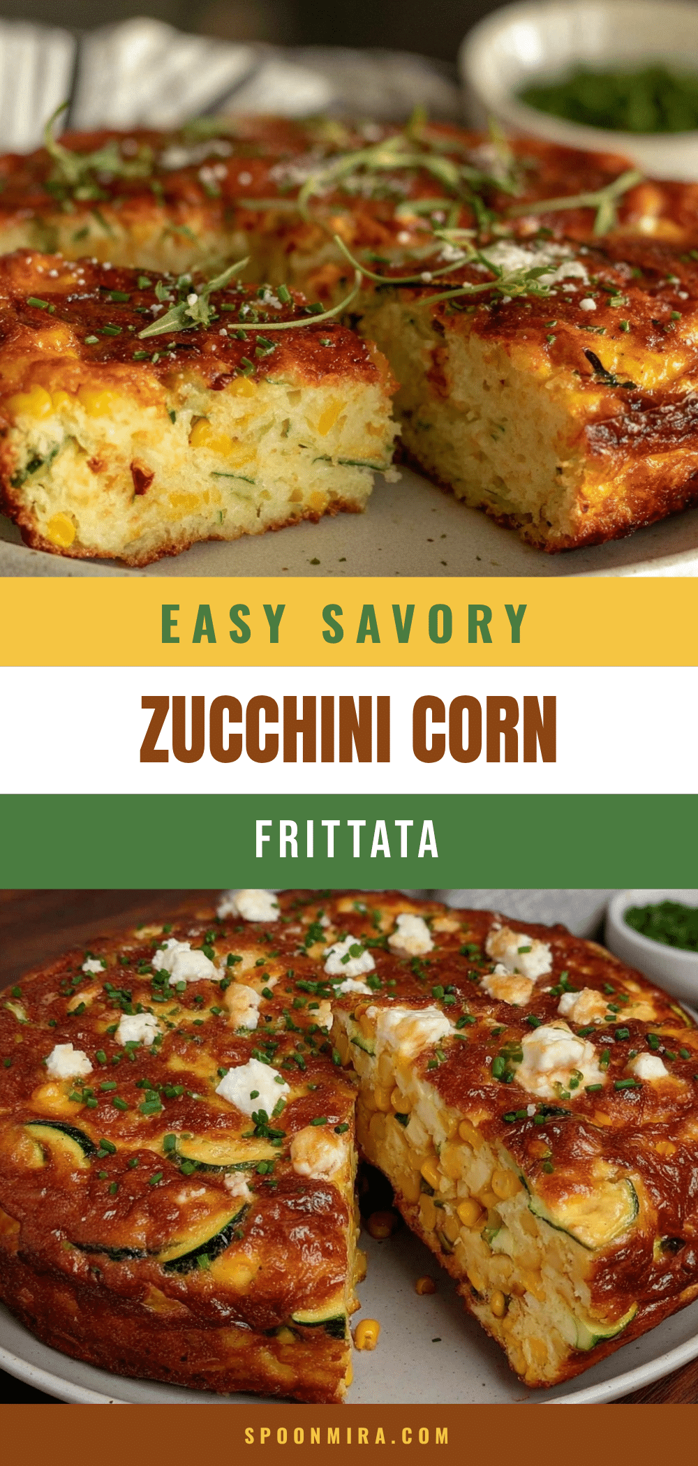 zucchini and corn frittata recipe