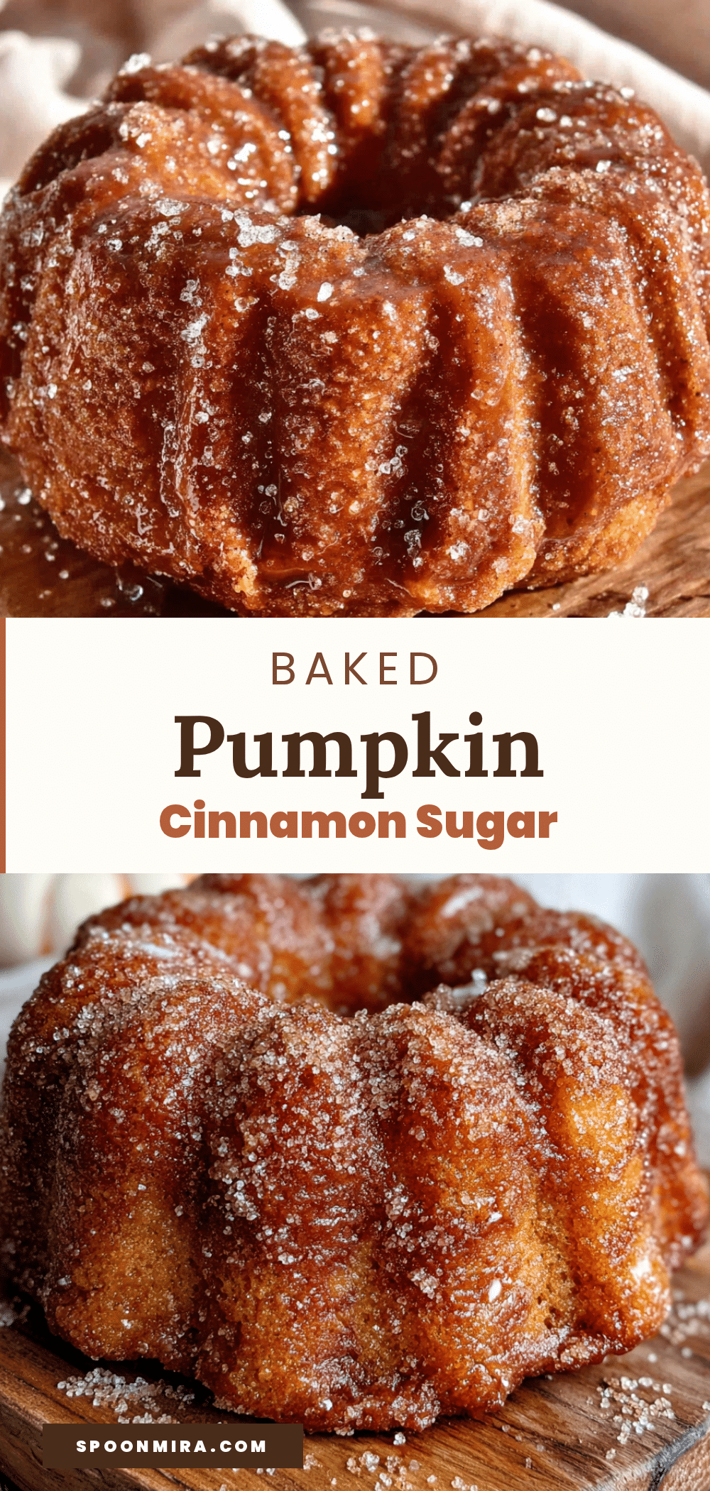 baked cinnamon sugar pumpkin donuts recipe