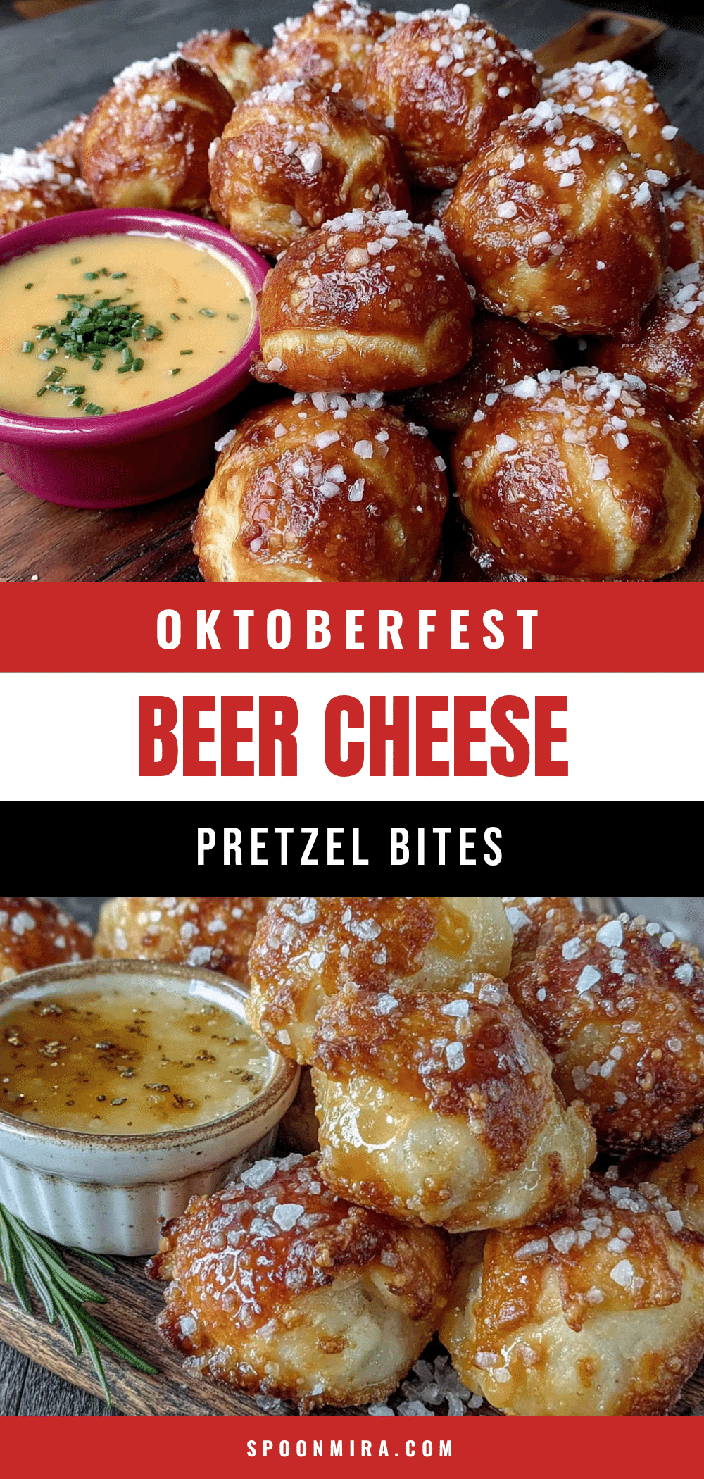 Beer Cheese Pretzel Bites recipe