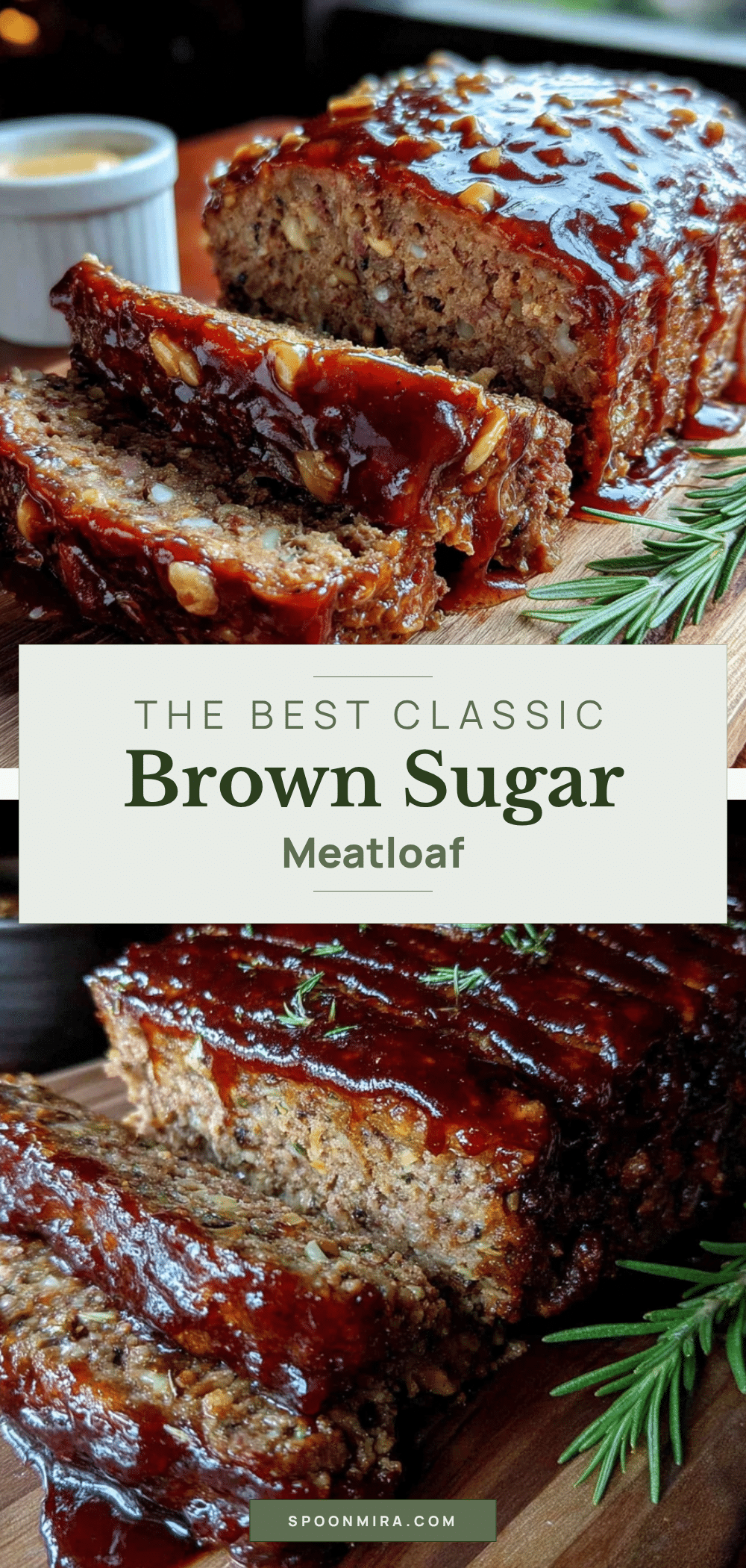 best classic meatloaf with brown sugar glaze recipe