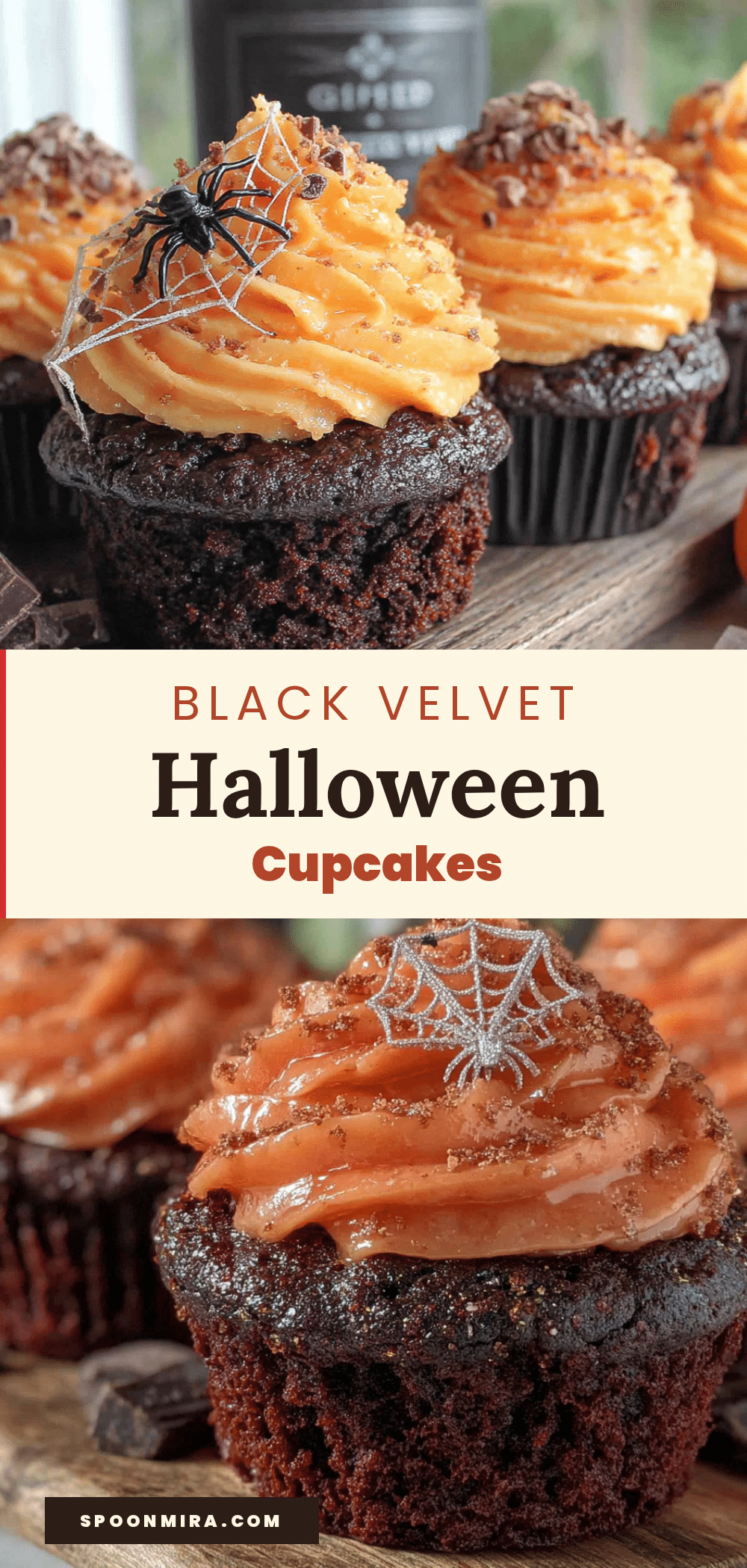 black velvet halloween cupcakes recipe