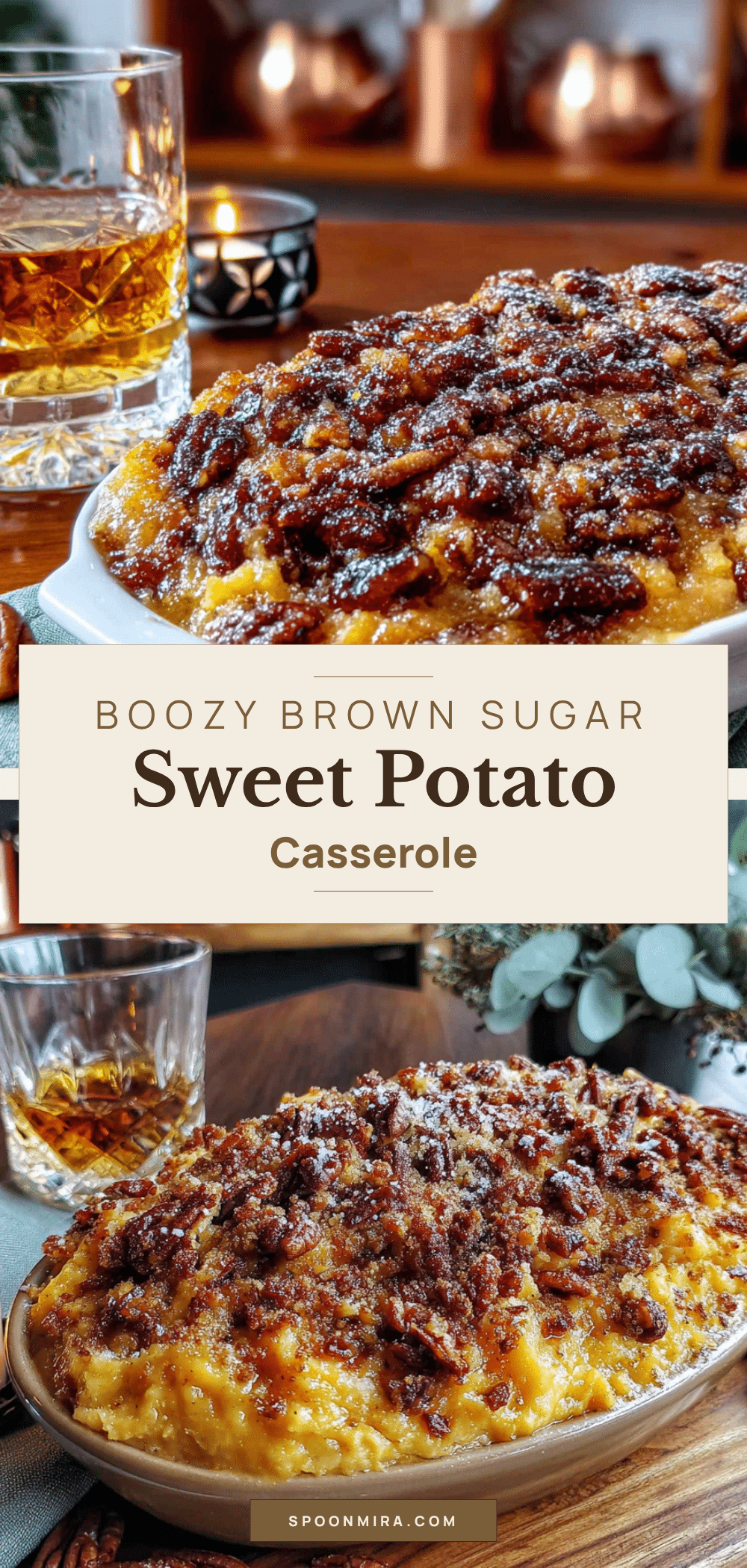 brown sugar bourbon sweet potato casserole recipe