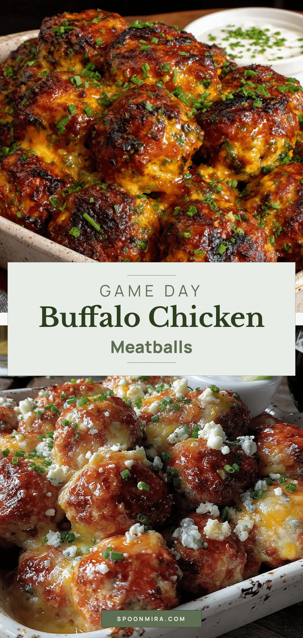 buffalo chicken meatballs recipe