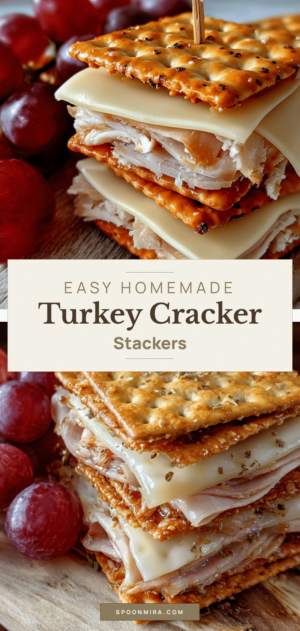 copycat lunchable turkey cracker stackers recipe