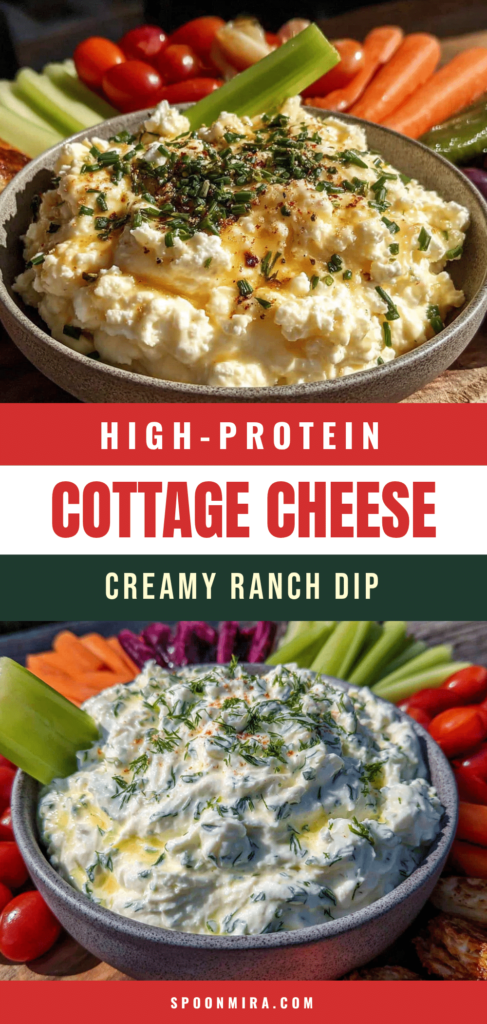 cottage cheese ranch dip recipe