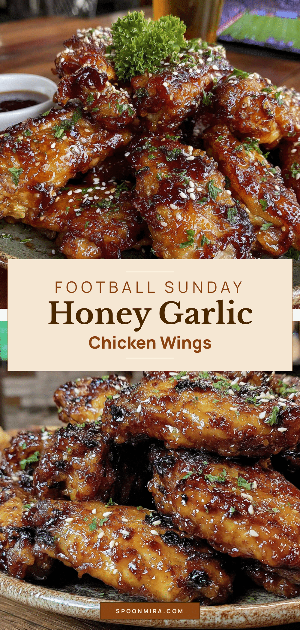 crispy honey garlic chicken wings recipe
