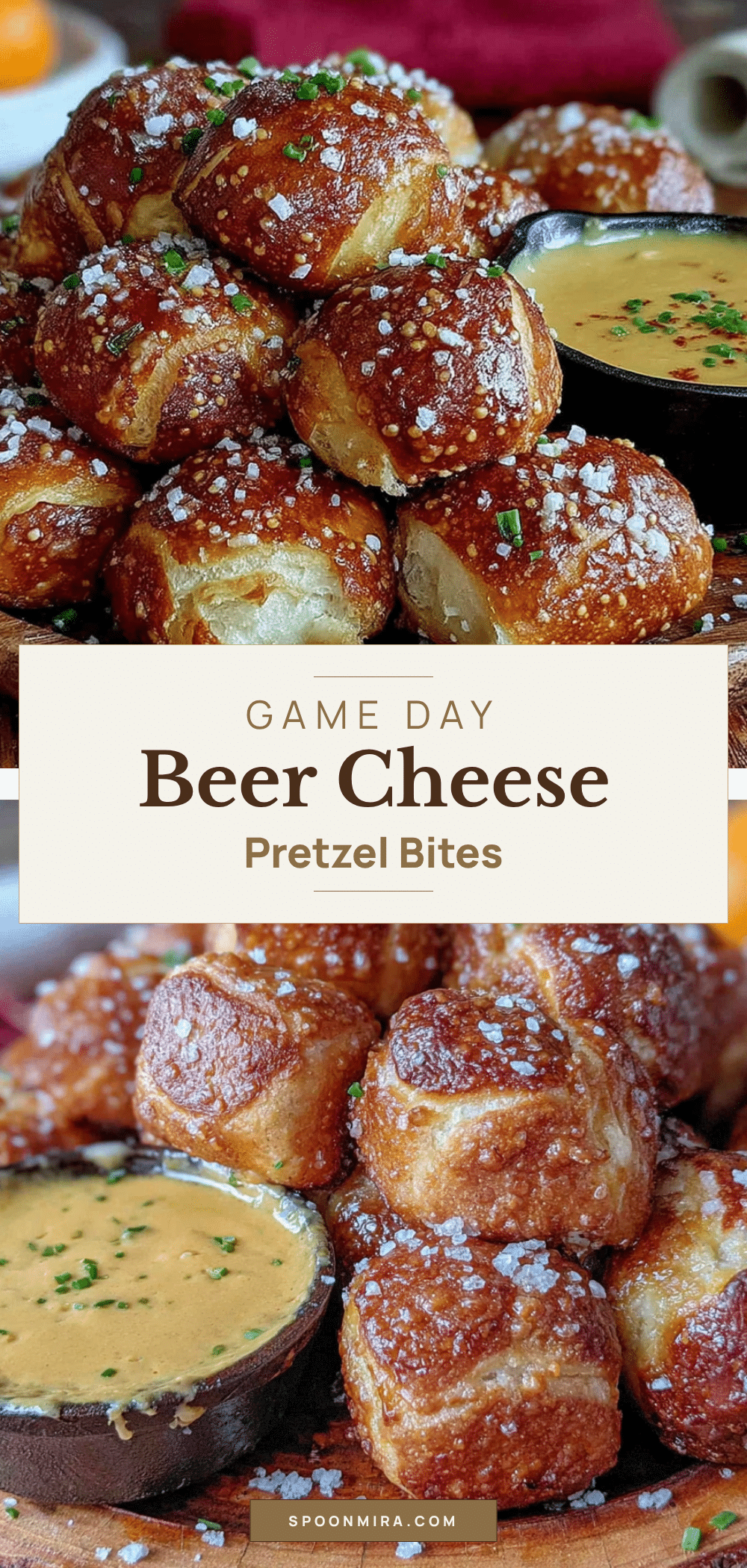 easy baked pretzel bites with beer cheese dip recipe