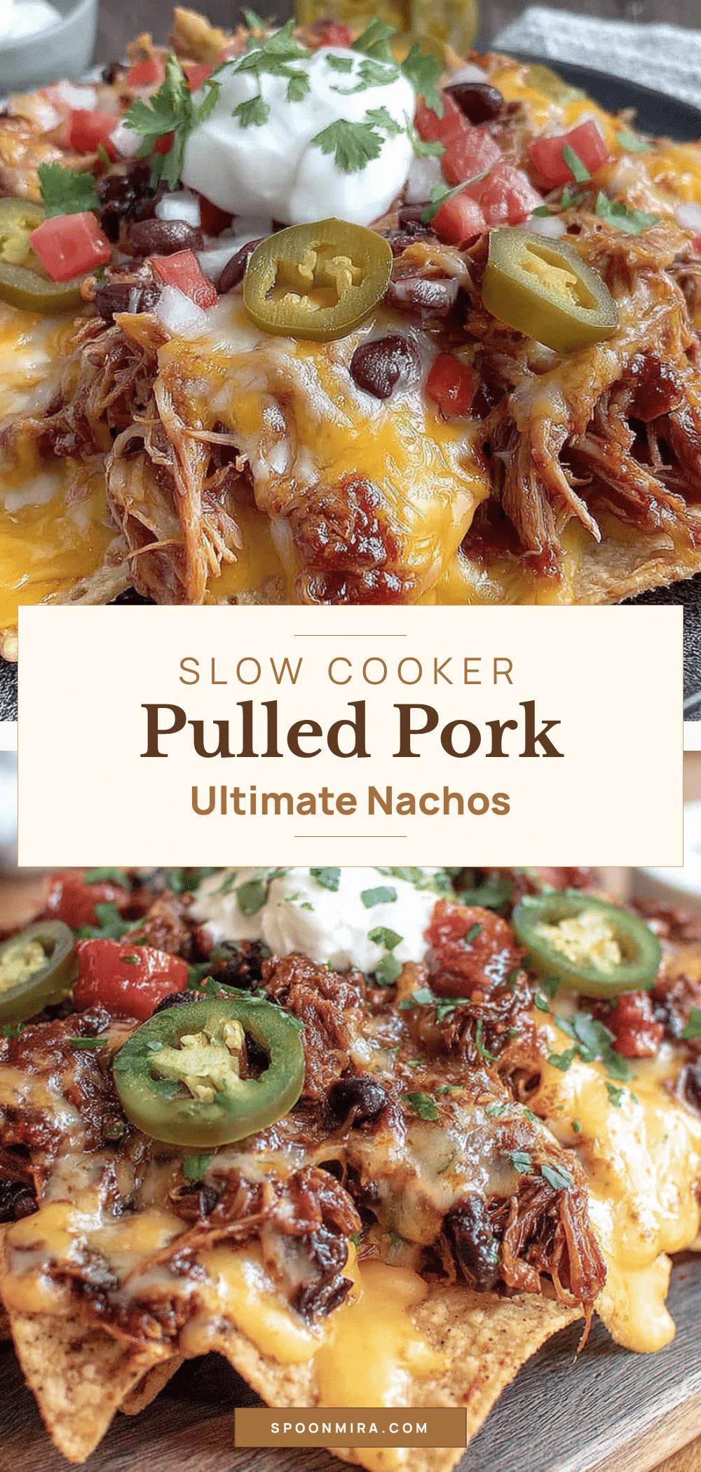easy slow cooker pulled pork nachos recipe
