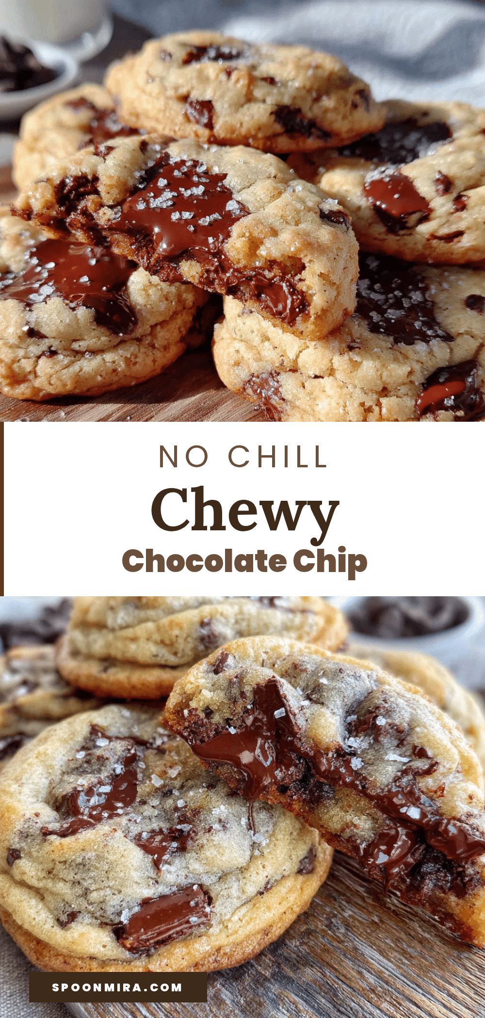 easy small-batch chocolate chip cookies no chill recipe