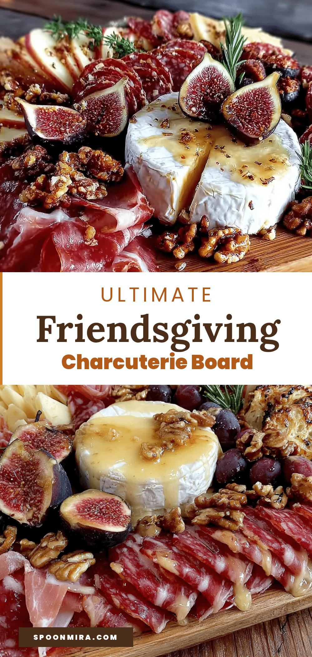 Friendsgiving charcuterie board with fall fruits recipe