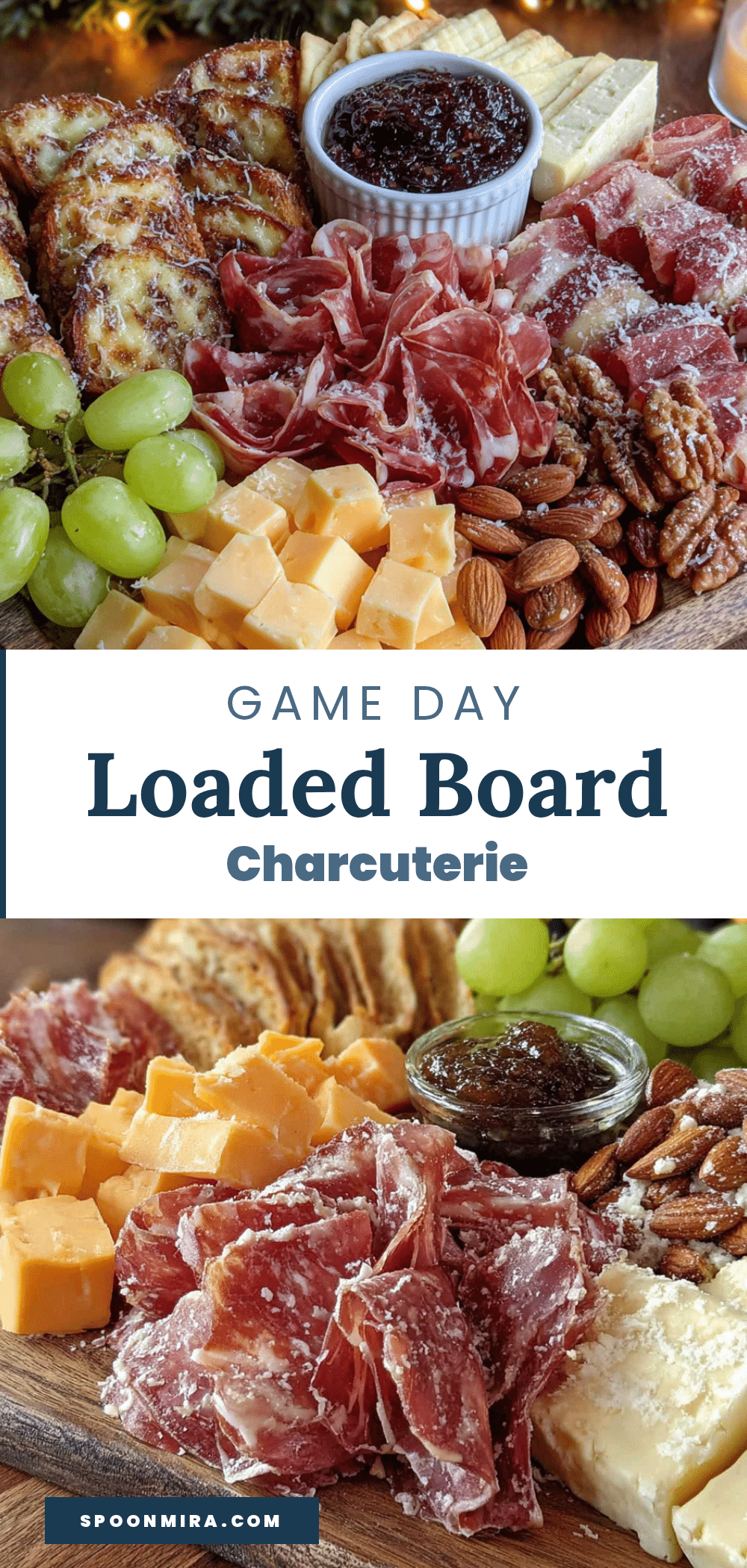 game day loaded charcuterie board recipe
