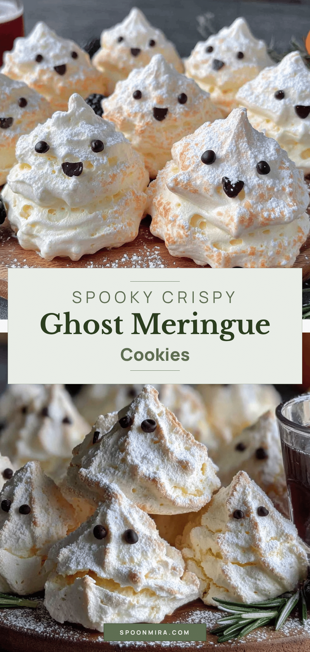 ghost meringue cookies recipe