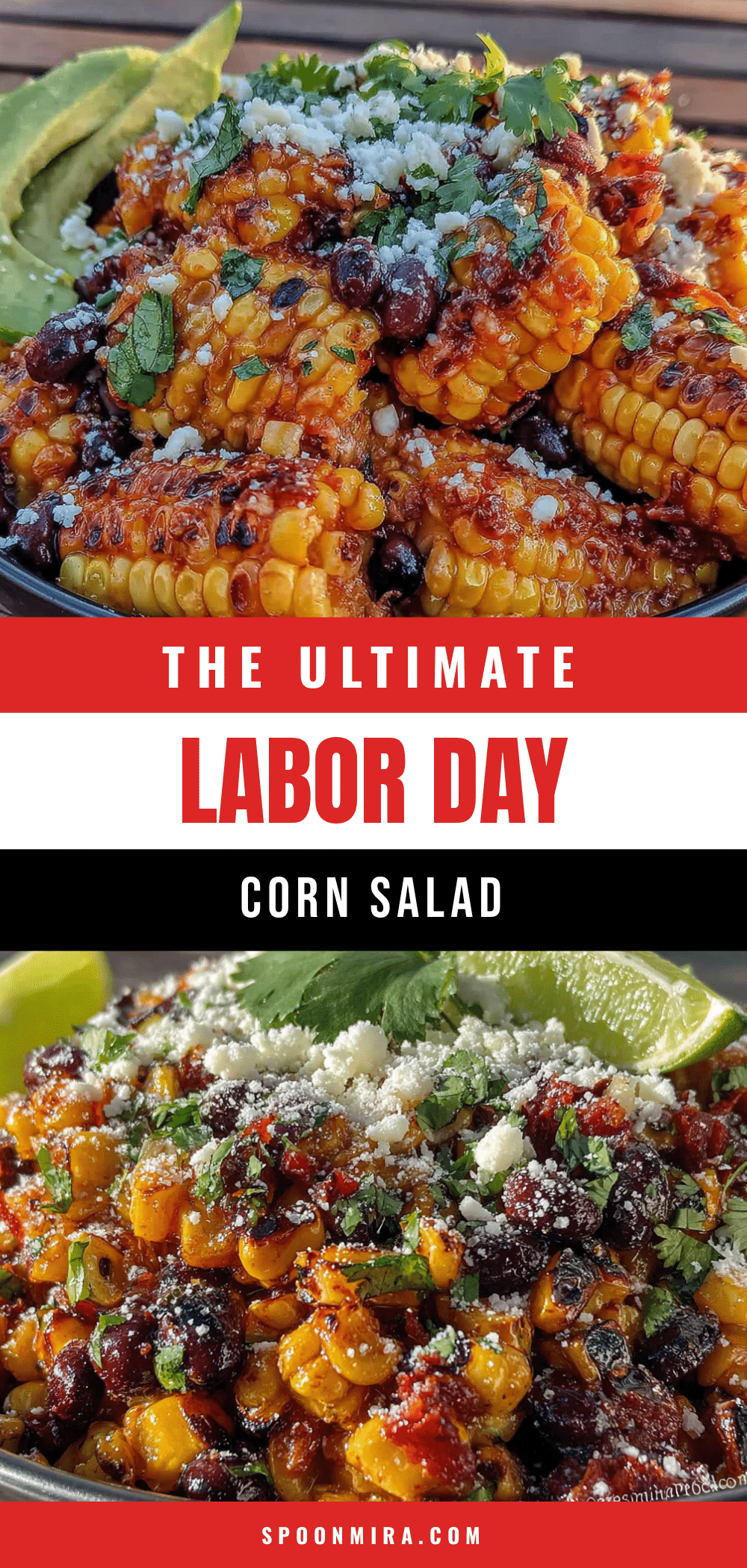 Grilled Corn and Black Bean Salad recipe