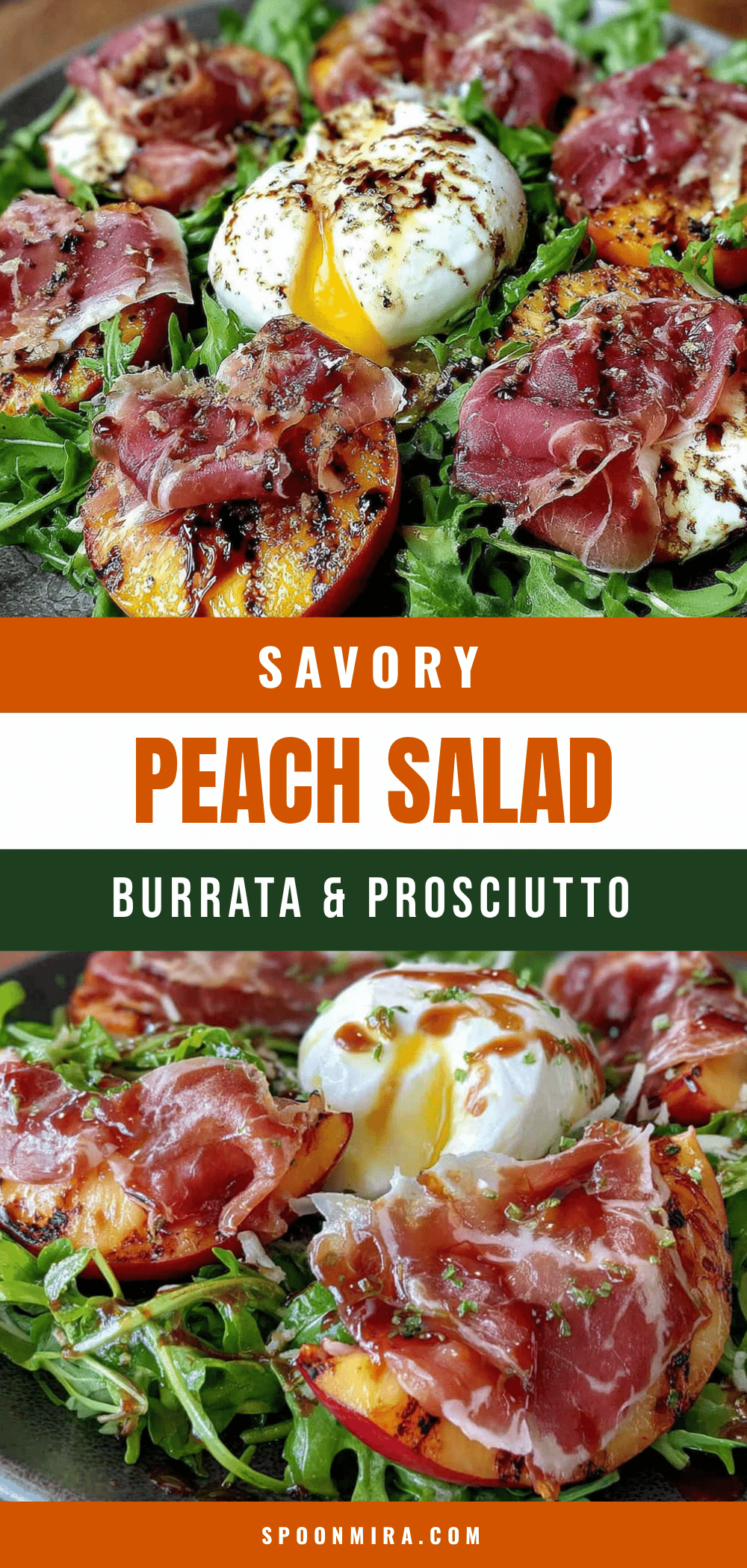 grilled peach burrata salad recipe