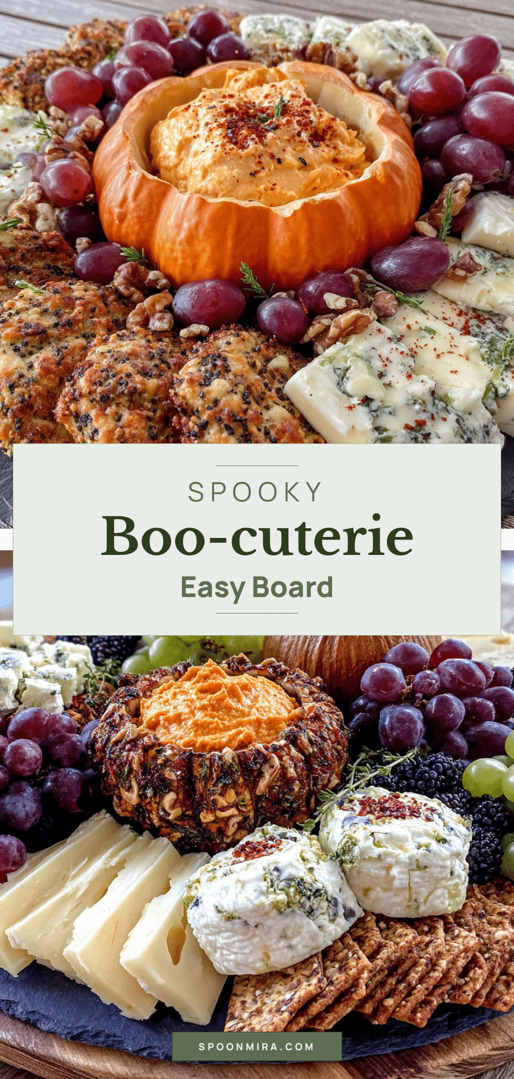 Halloween boo-cuterie board recipe