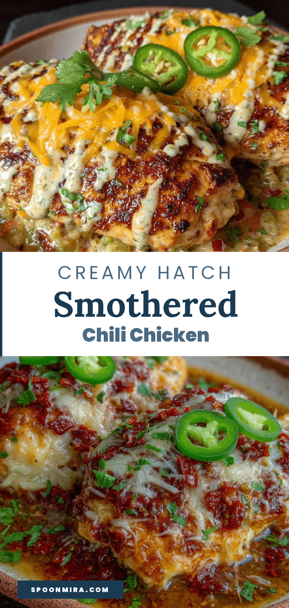 hatch green chili smothered chicken recipe