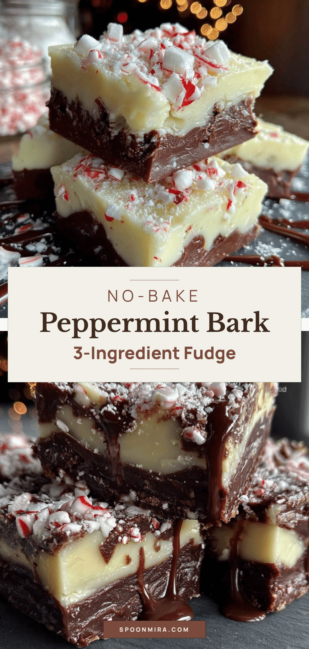 peppermint bark fudge recipe