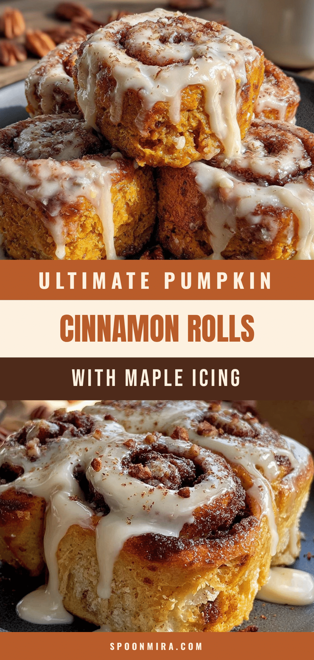 pumpkin cinnamon rolls recipe