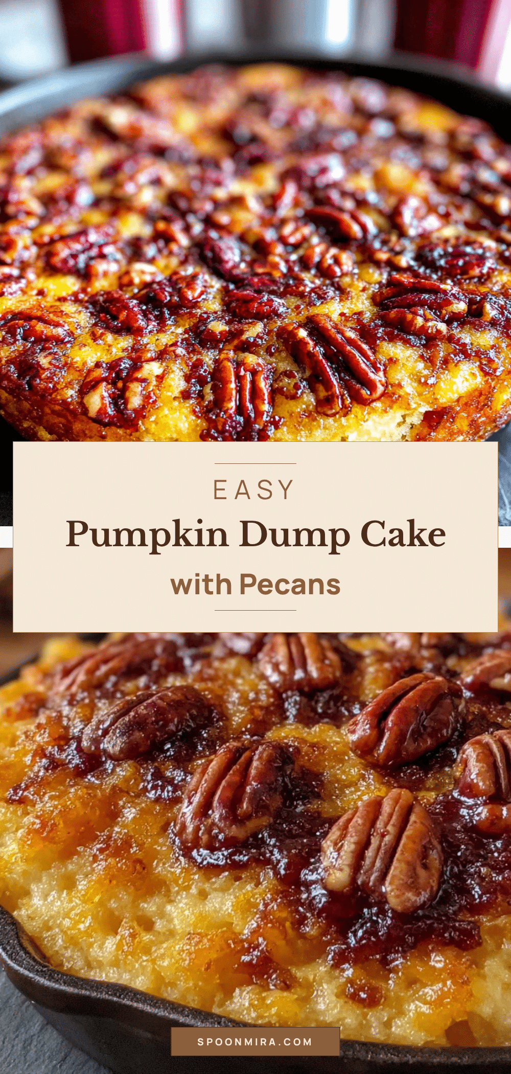 pumpkin dump cake recipe