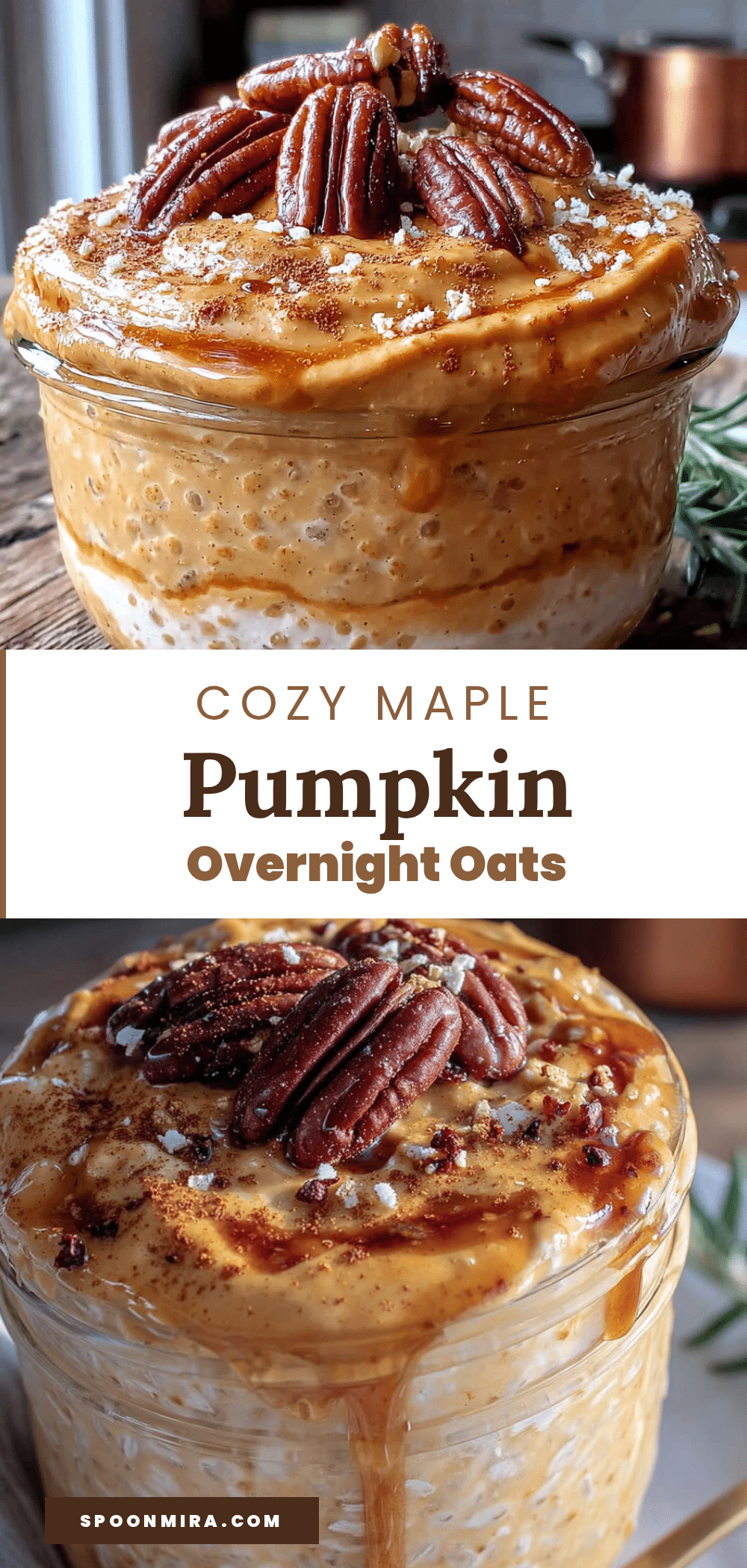 pumpkin overnight oats recipe