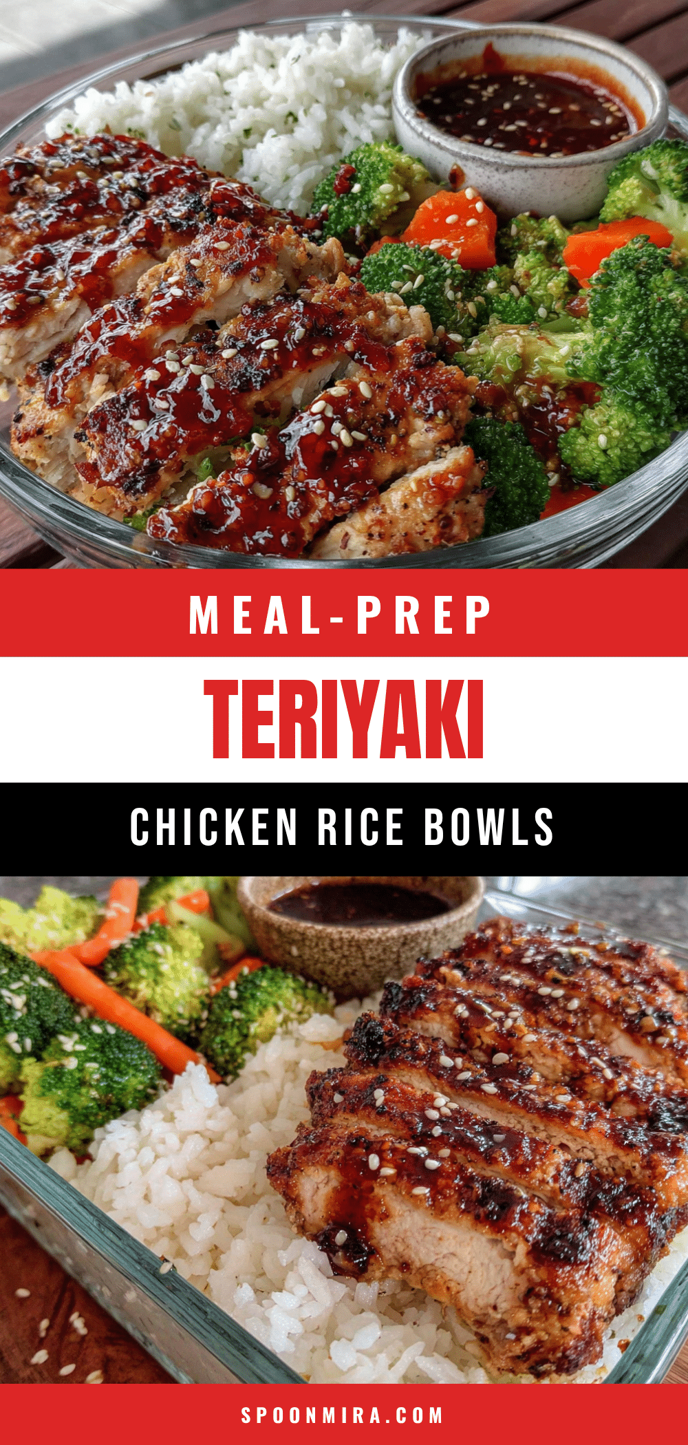 Quick Teriyaki Chicken Bowls Meal Prep recipe