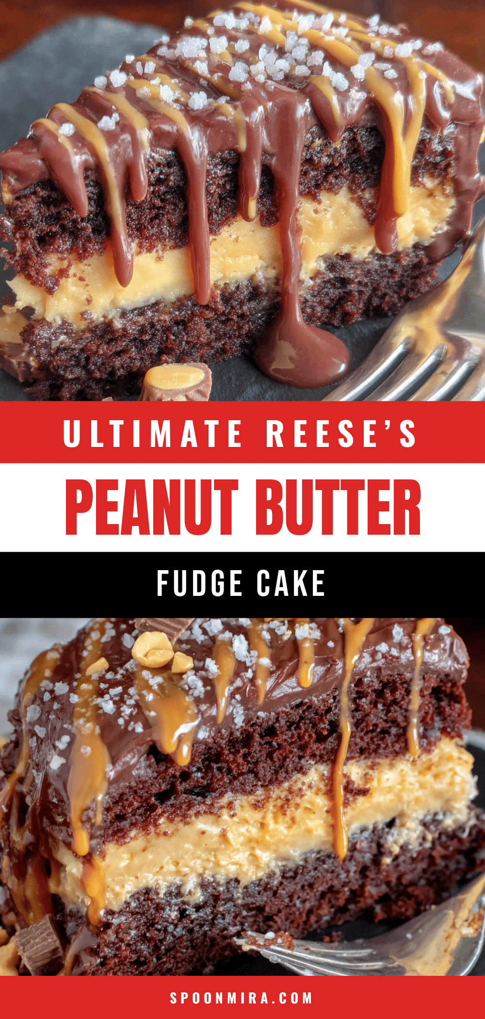 Reeses Peanut Butter Fudge Cake recipe