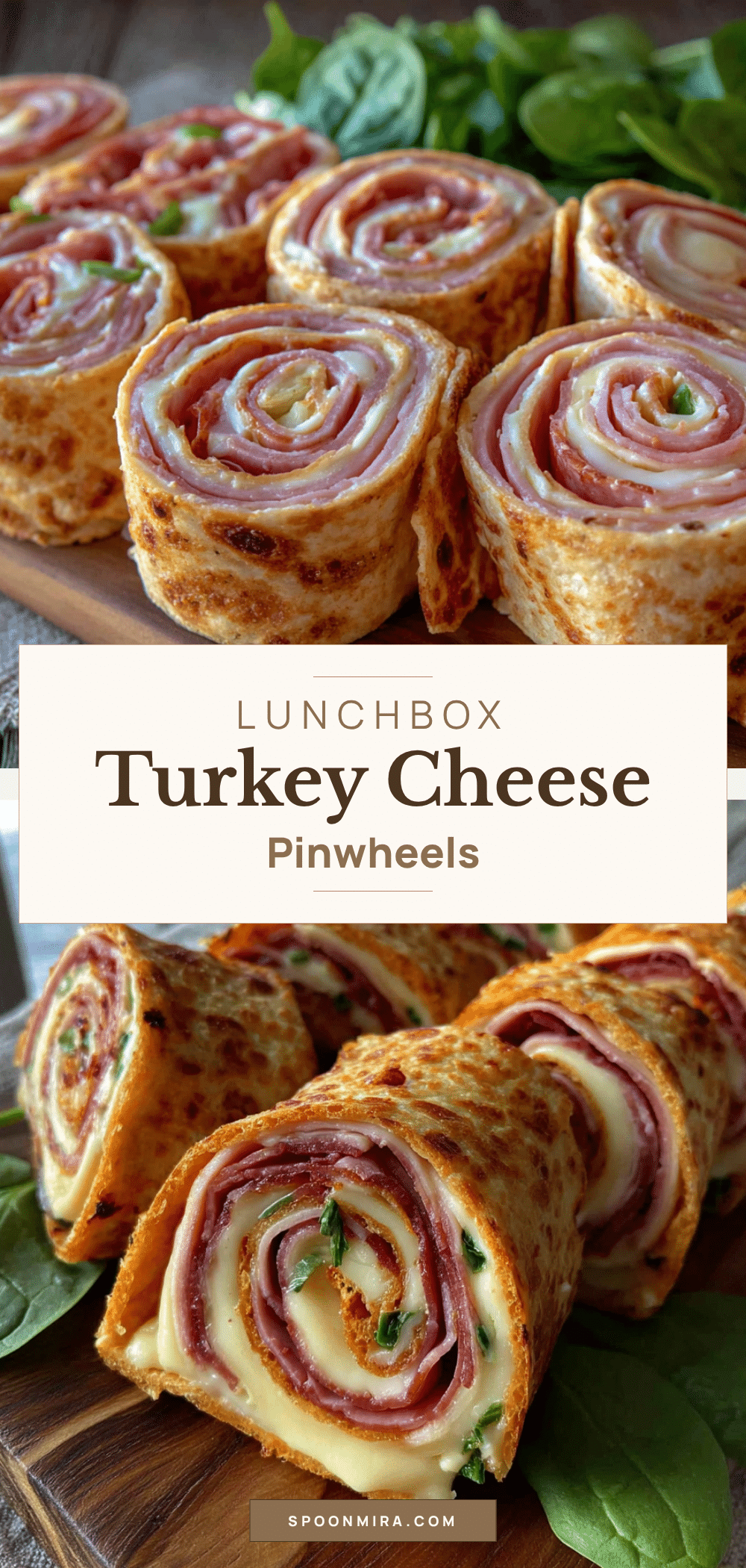 turkey and cheese pinwheel roll-ups recipe