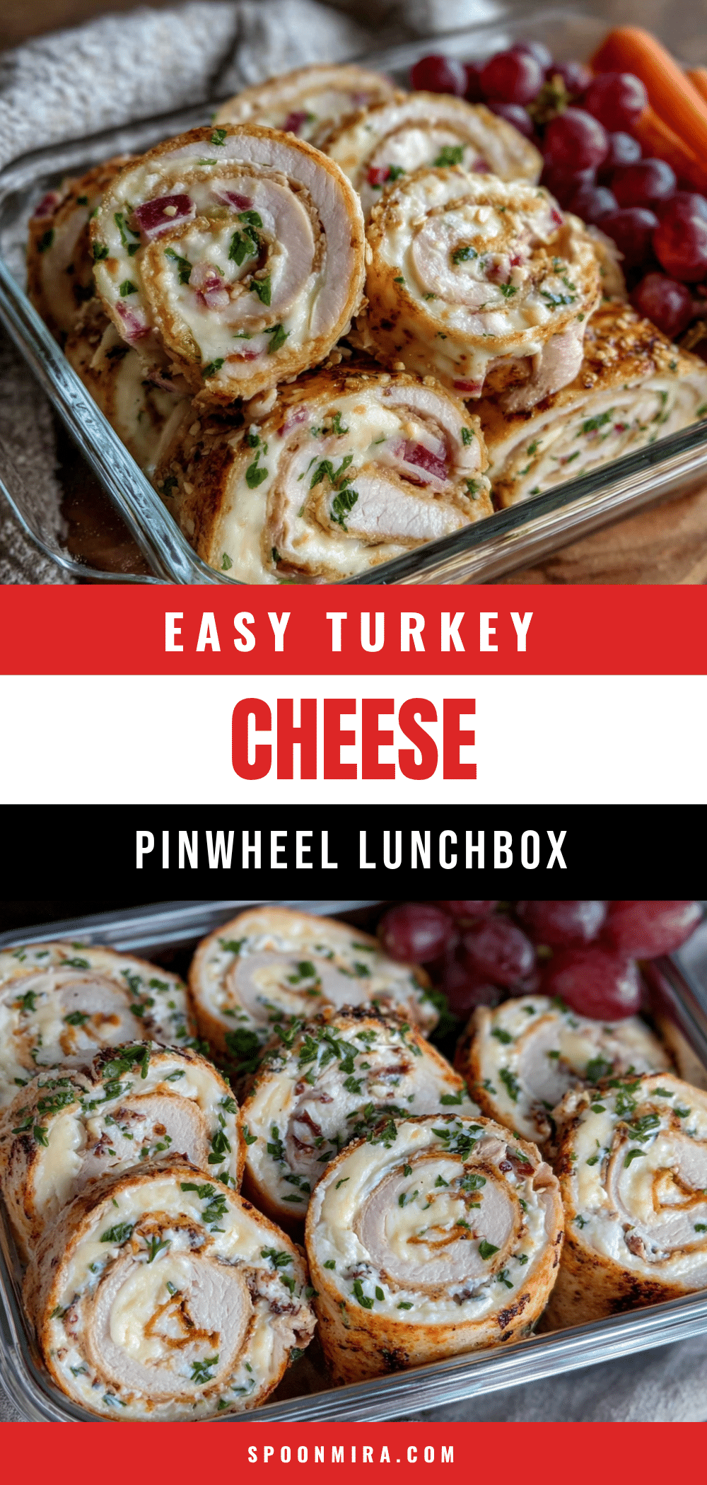 turkey cheese pinwheels recipe
