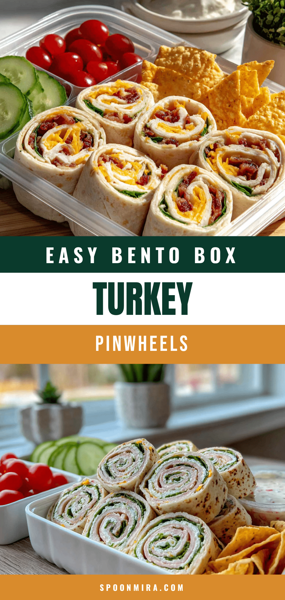 turkey pinwheel bento box recipe