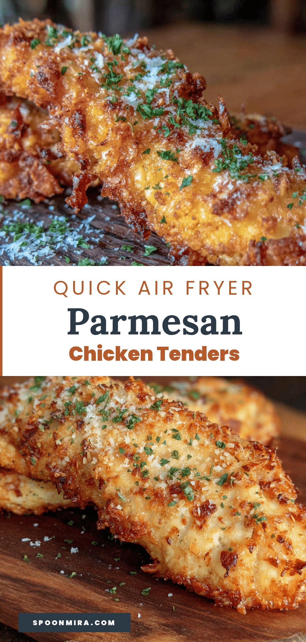 air fryer parmesan chicken tenders recipe