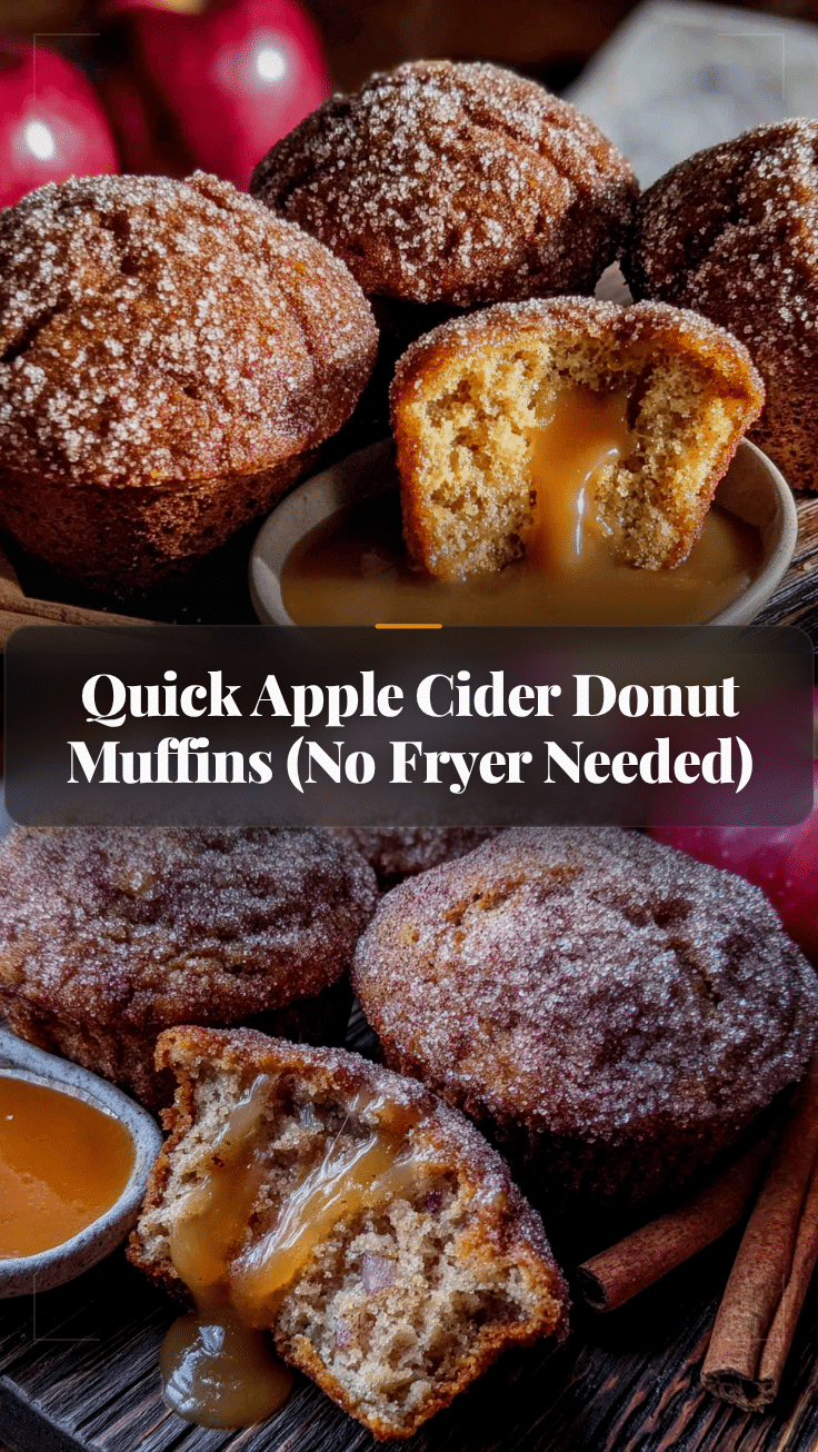 apple cider donut muffins recipe