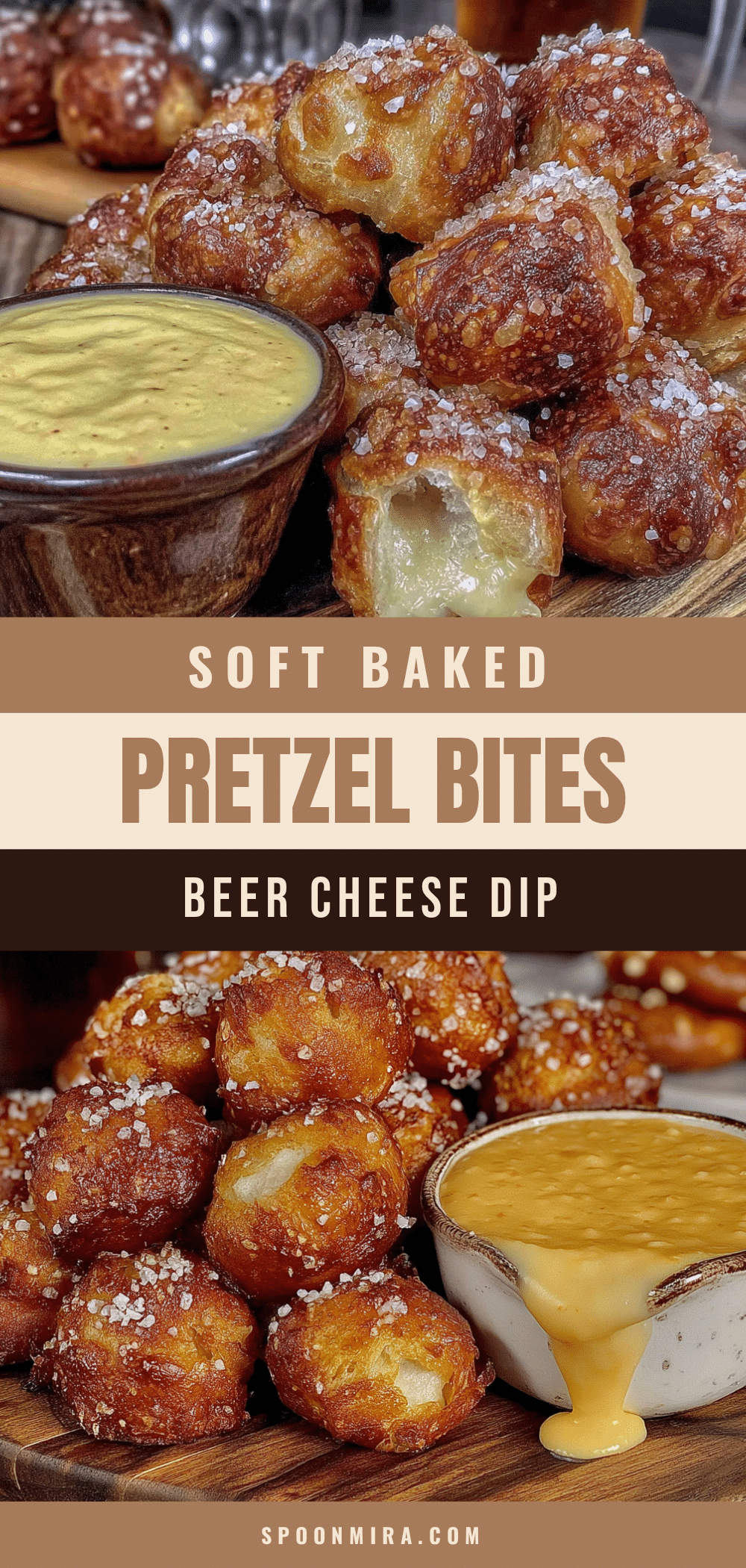 Bavarian Pretzel Bites with Beer Cheese Dip recipe