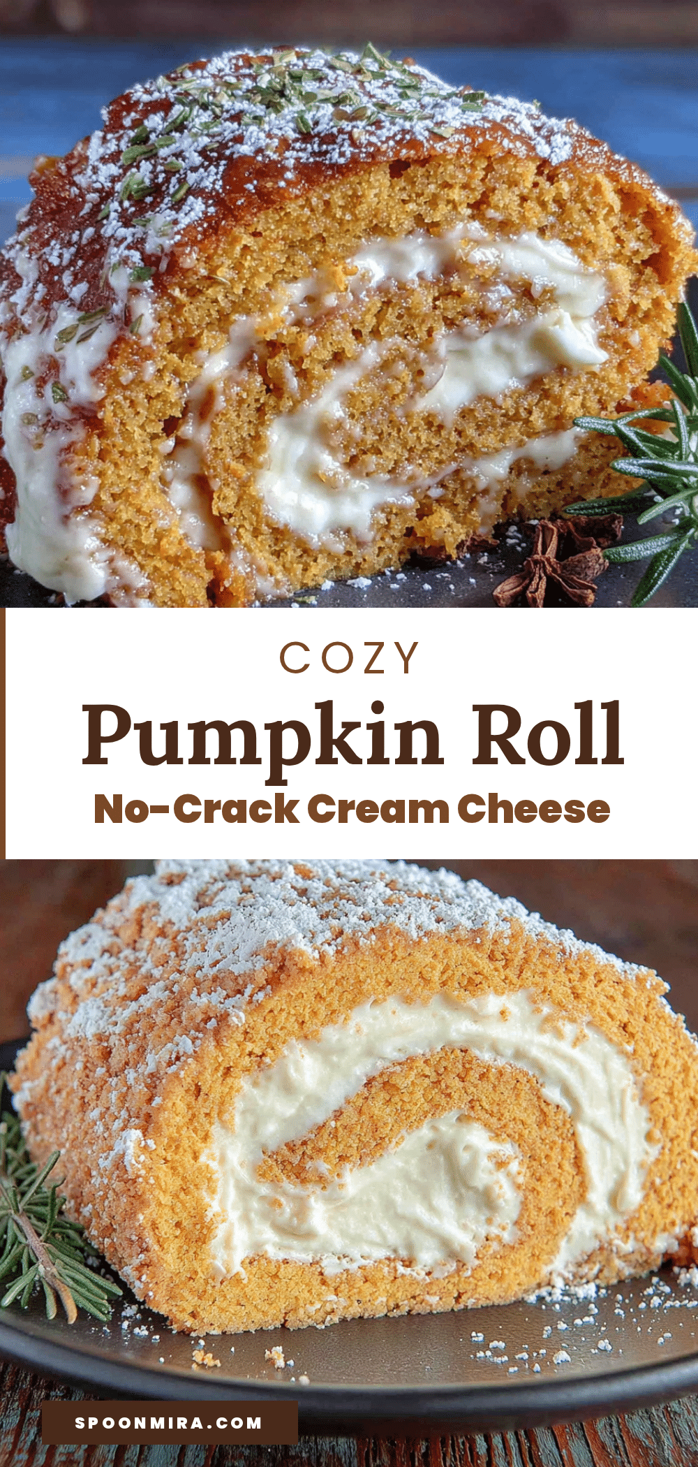 best no-crack pumpkin roll recipe