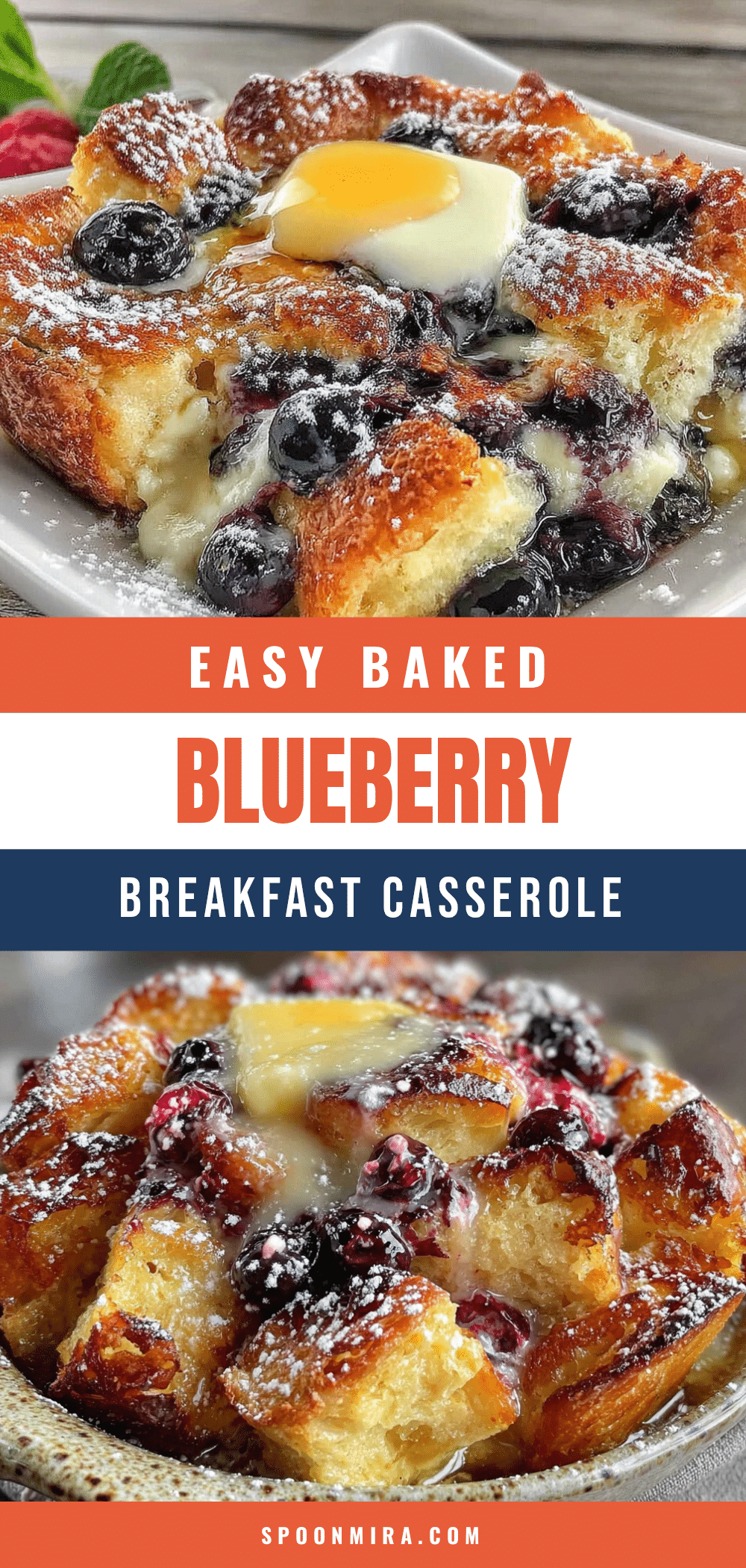 blueberry breakfast casserole recipe