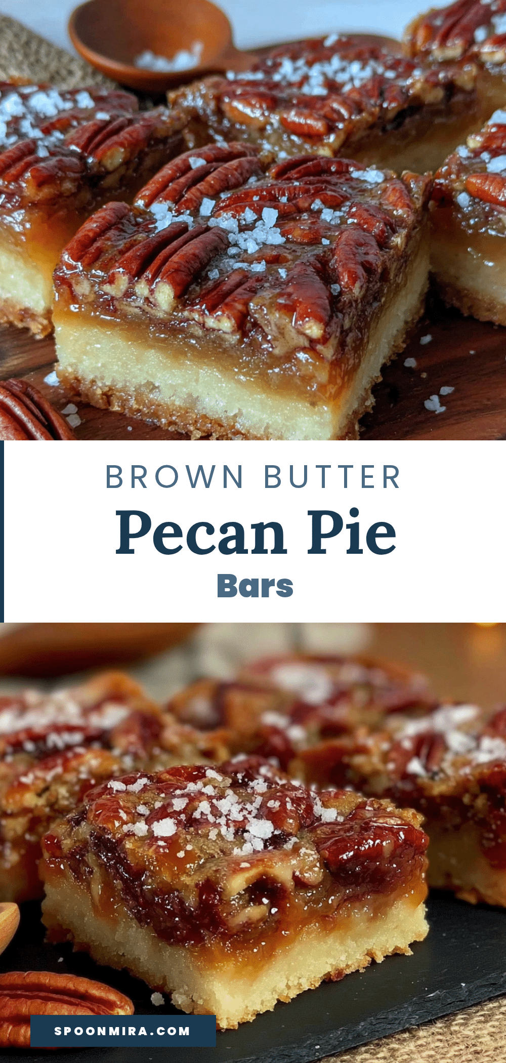 brown butter pecan pie bars recipe