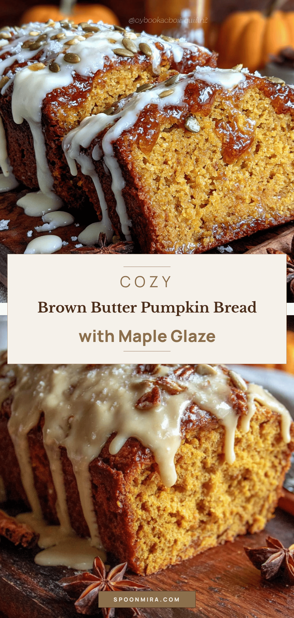 brown butter pumpkin bread recipe