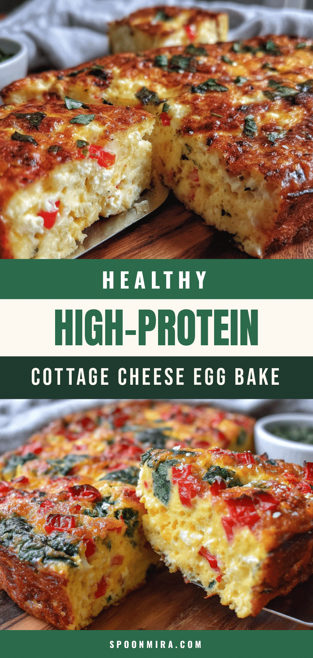 cottage cheese egg bake recipe