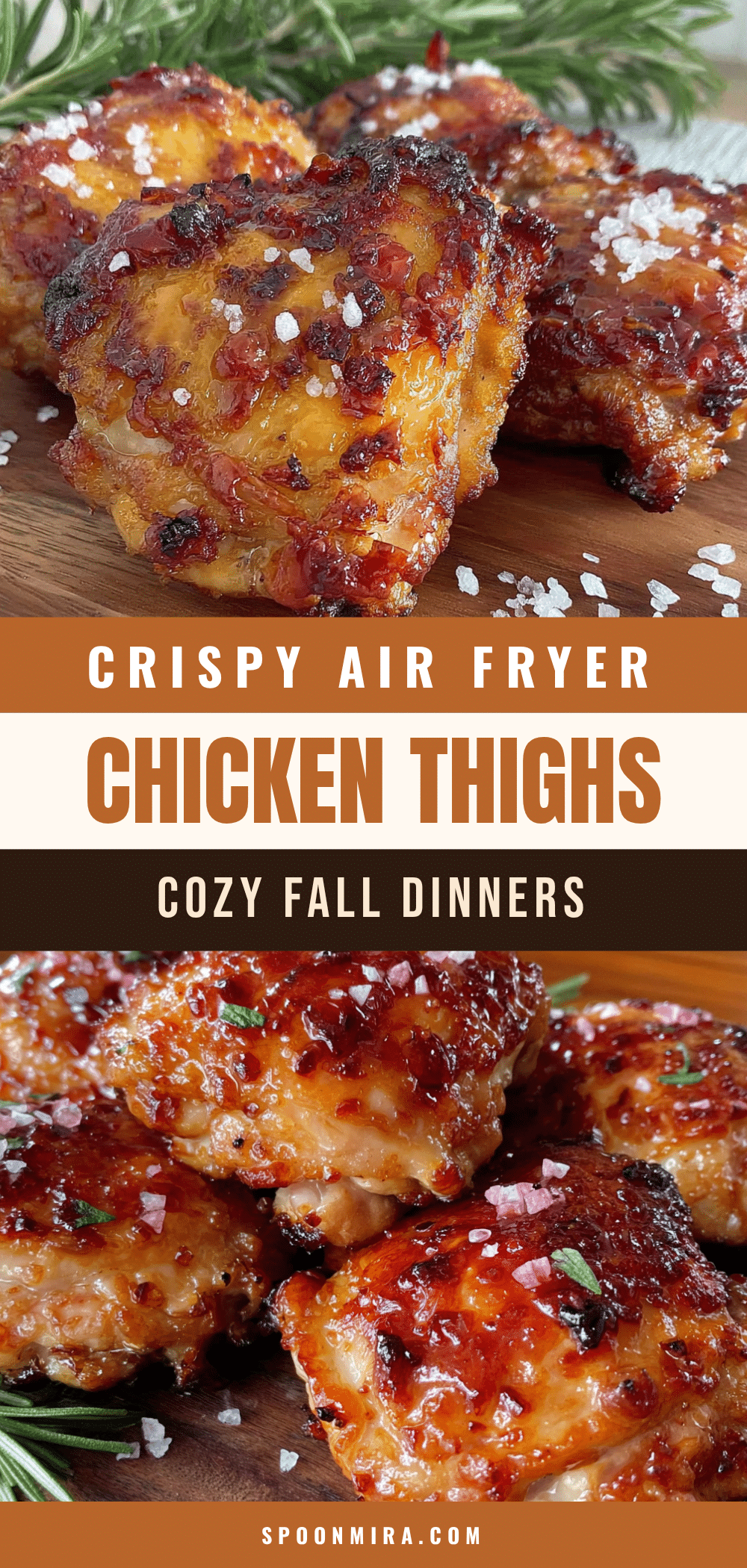 crispy air fryer chicken thighs recipe