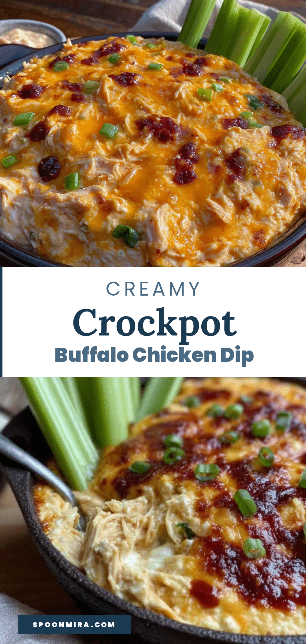 crockpot buffalo chicken dip recipe