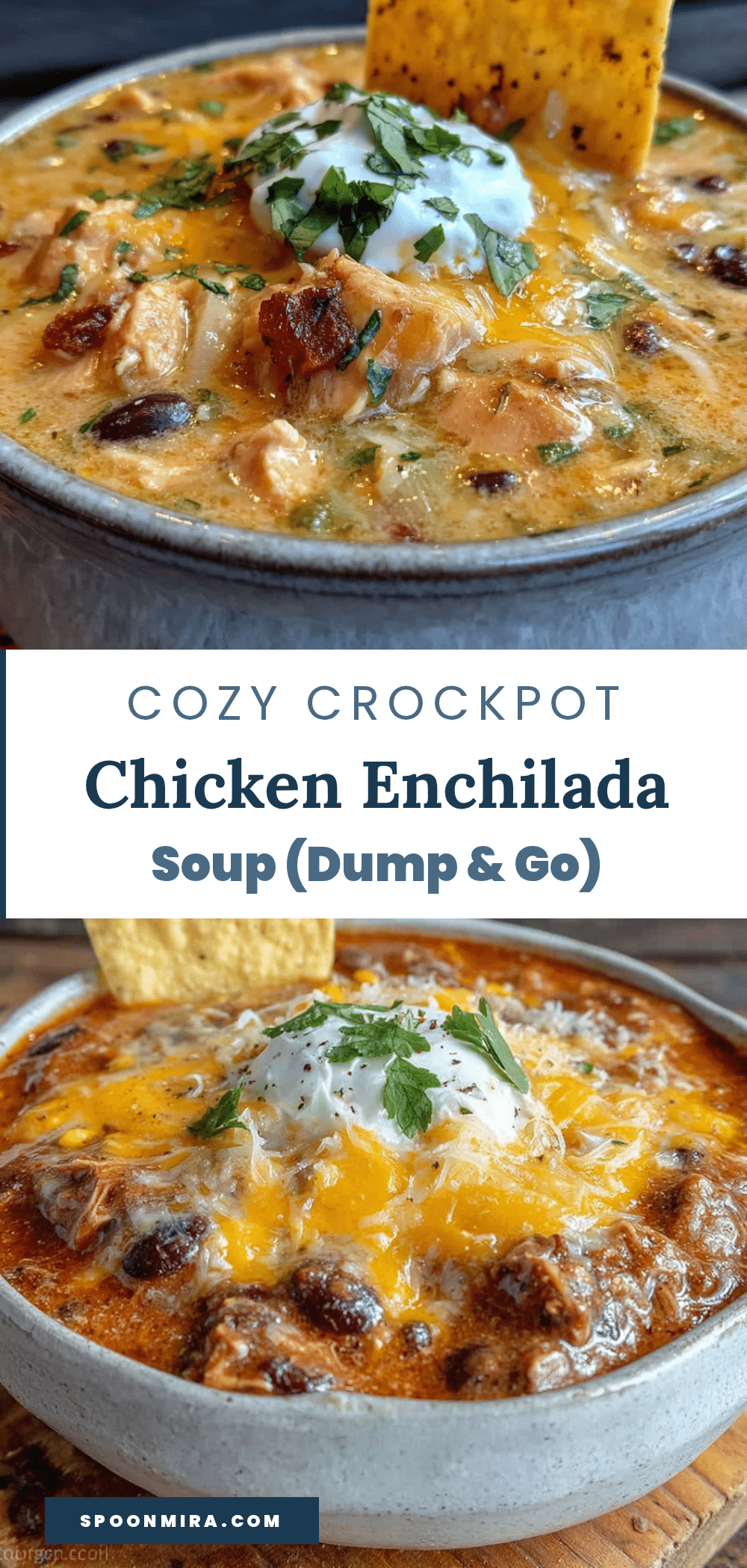 crockpot chicken enchilada soup recipe