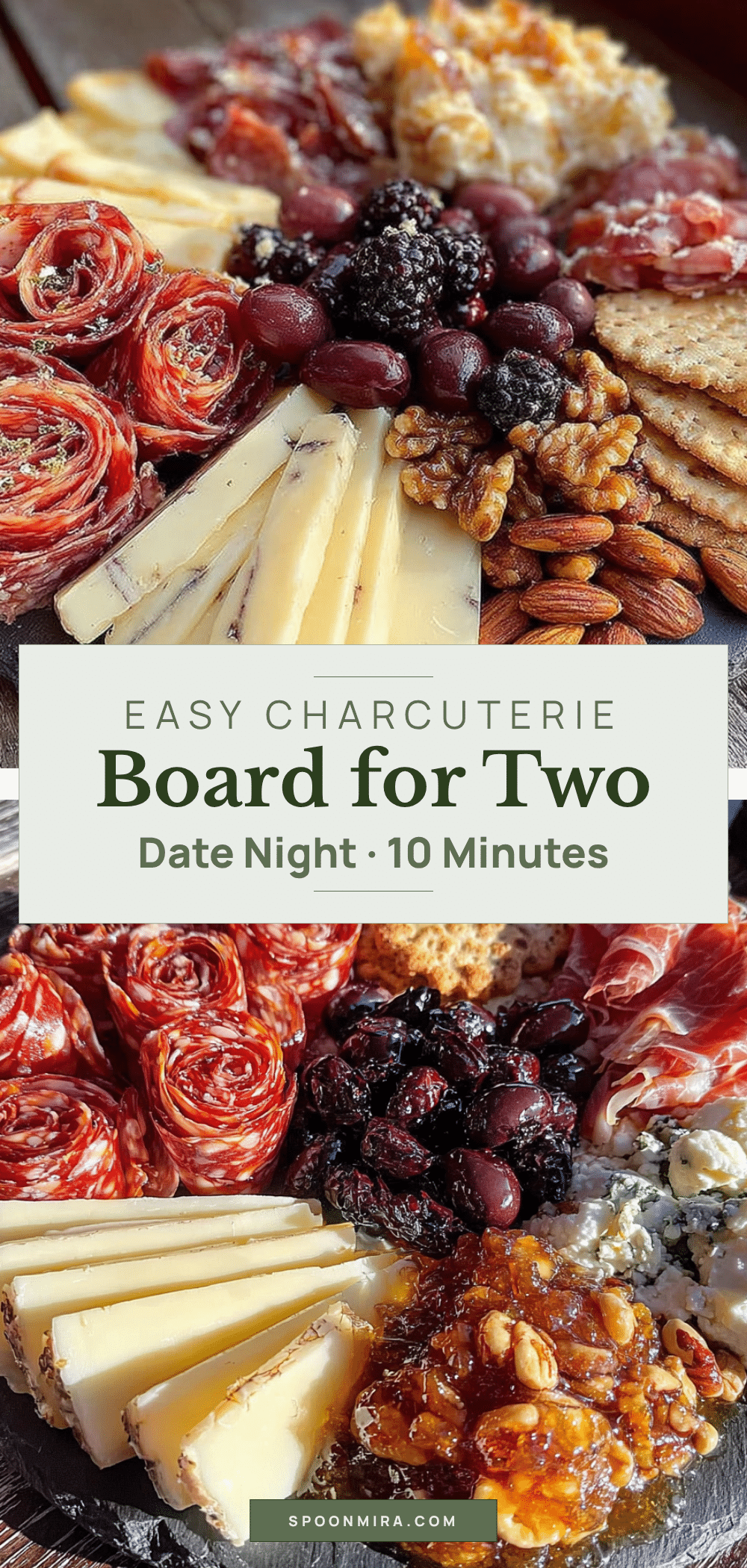 easy charcuterie board for two recipe