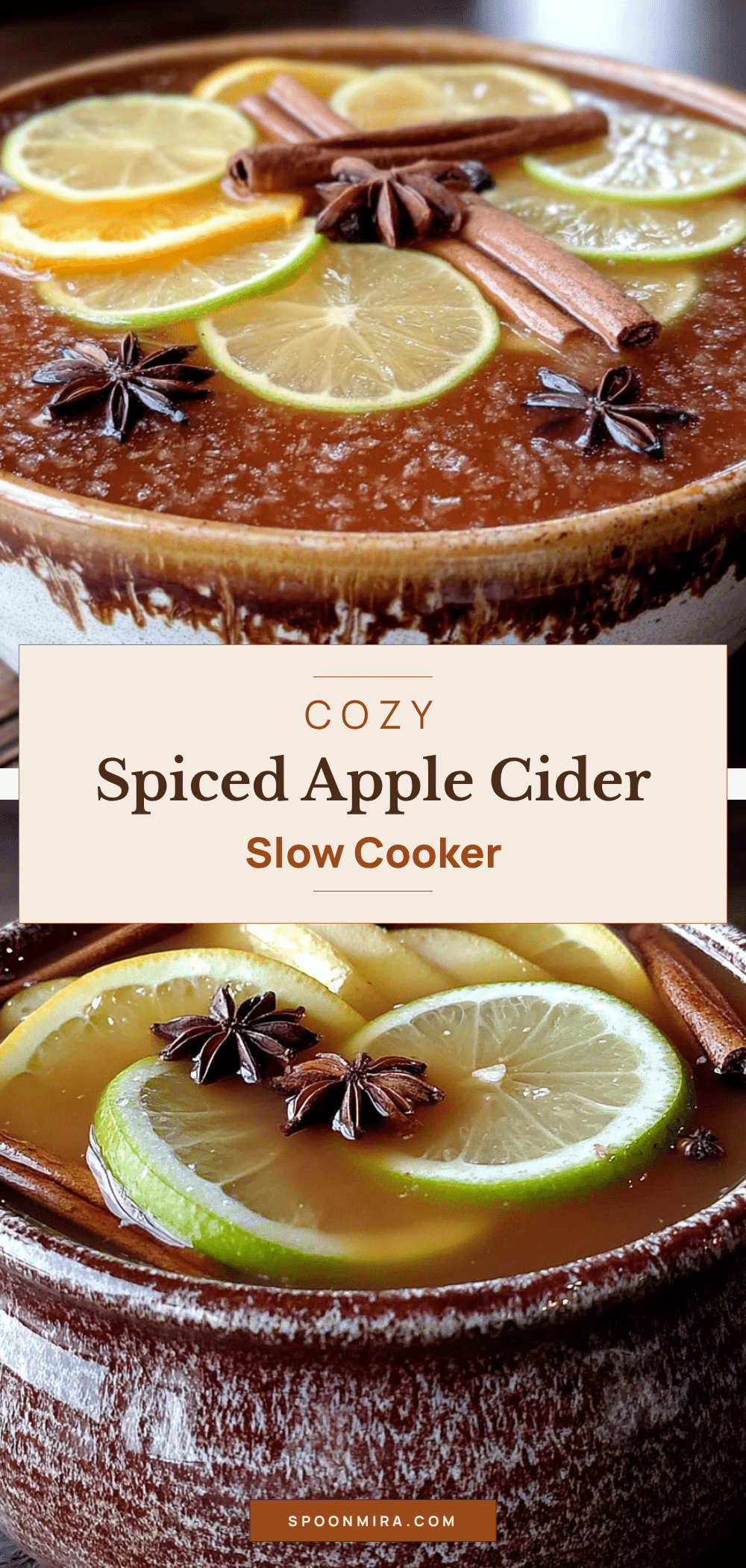 easy slow cooker spiced apple cider recipe