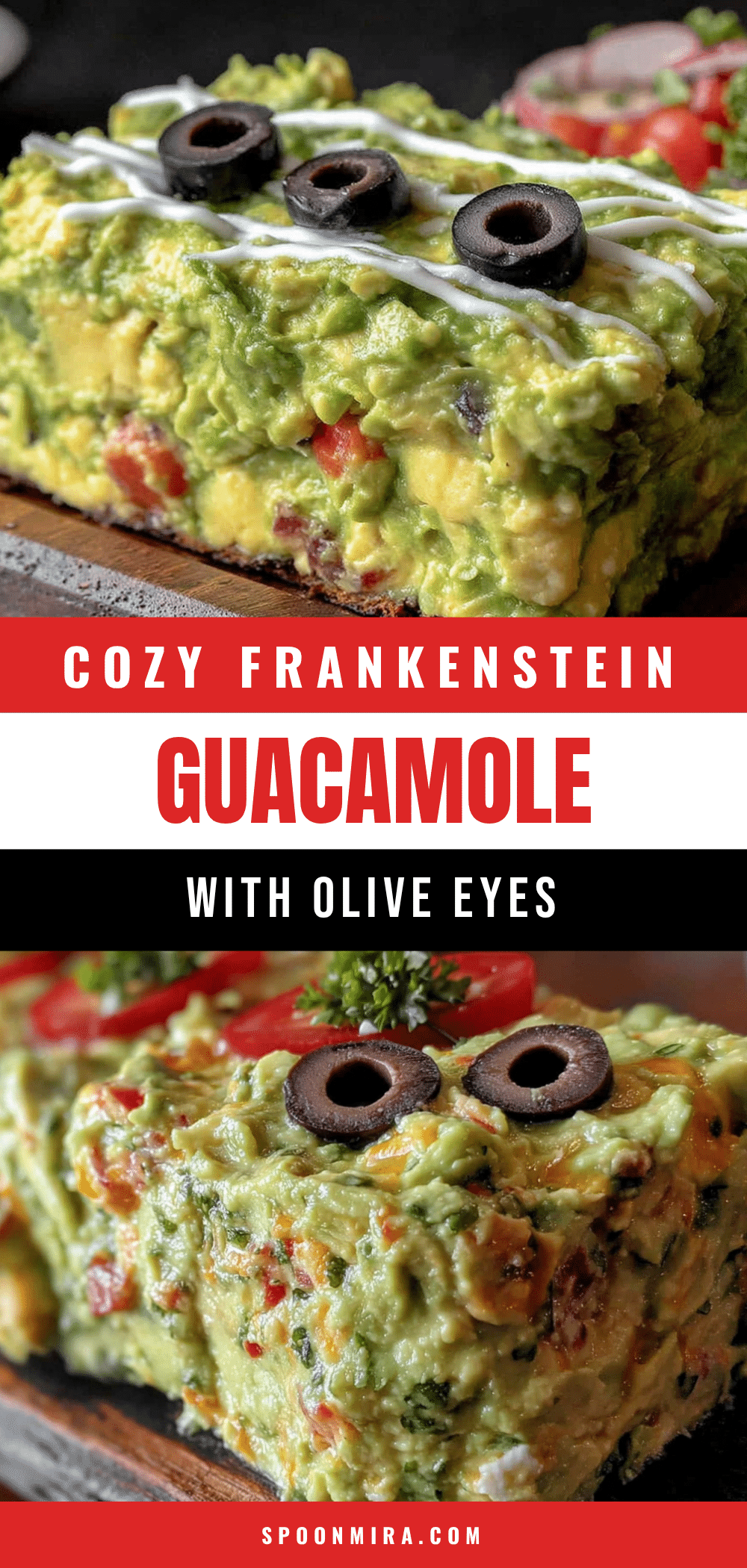 Frankenstein guacamole recipe