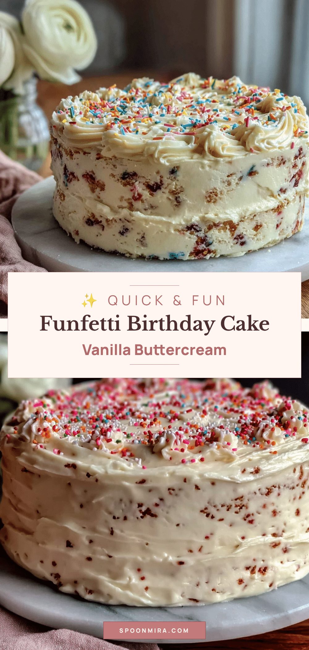 funfetti birthday layer cake recipe